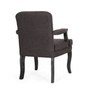 French Country Style Dining Chair With Nailhead Trim