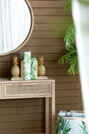 Botanical And Book Boxes (Set of 2) - White / Green