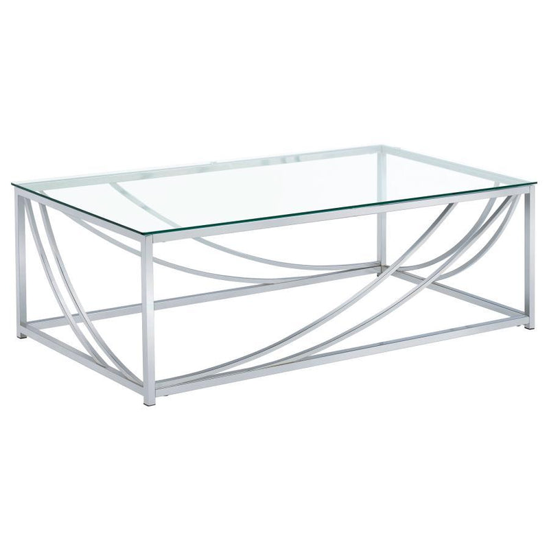 Lille - Glass Top Coffee And End Table Set