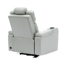 Power Recliner Theater Chair With Cooling Cup Holder, Bluetooth Speaker, LED Lights, USB Ports