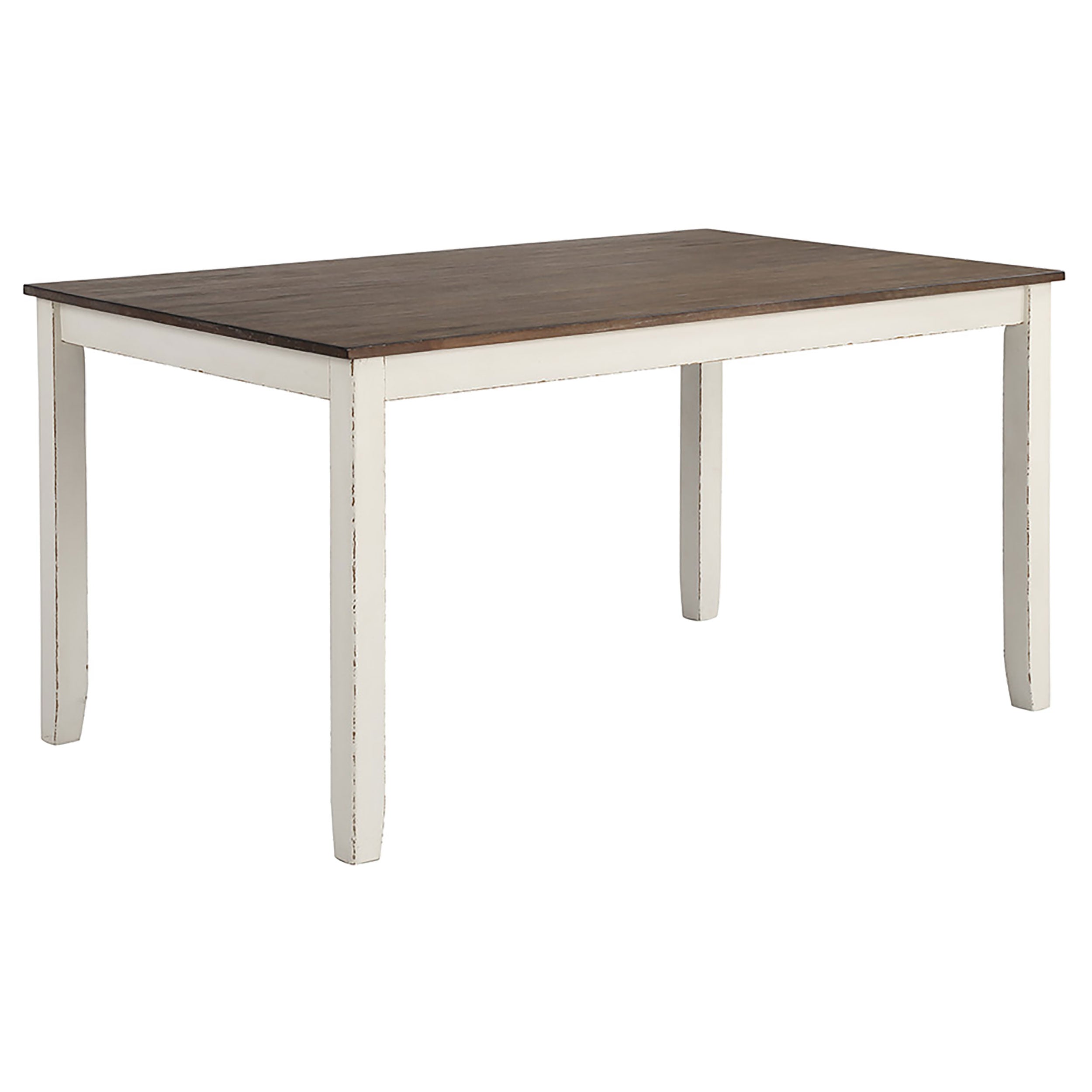 Fortress 7-piece Rectangular Dining Set Vintage Vanilla — view 3