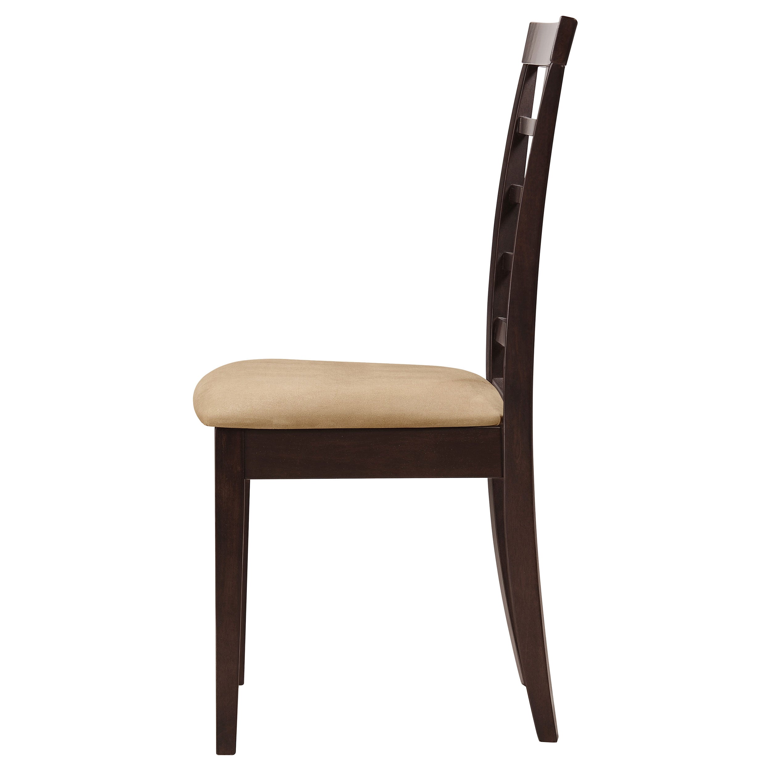 Kelso Lattice Back Dining Side Chair Cappuccino (Set of 2) — view 5