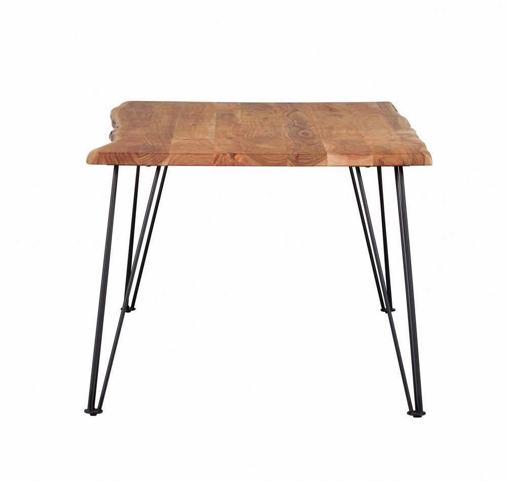 Sherman 71-inch Live Edge Dining Table Natural Acacia — view 4