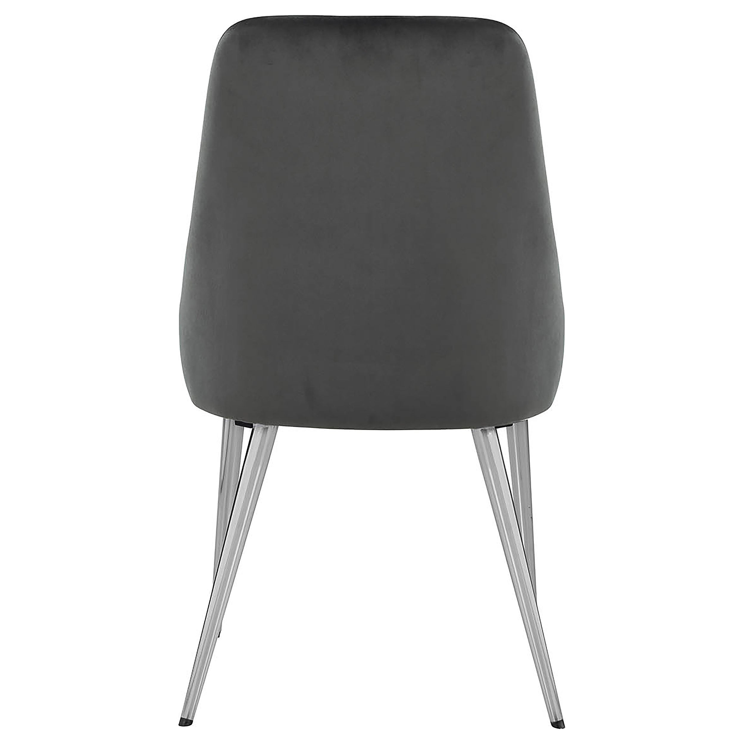 Cabianca Upholstered Dining Side Chair Grey (Set of 2) — view 8