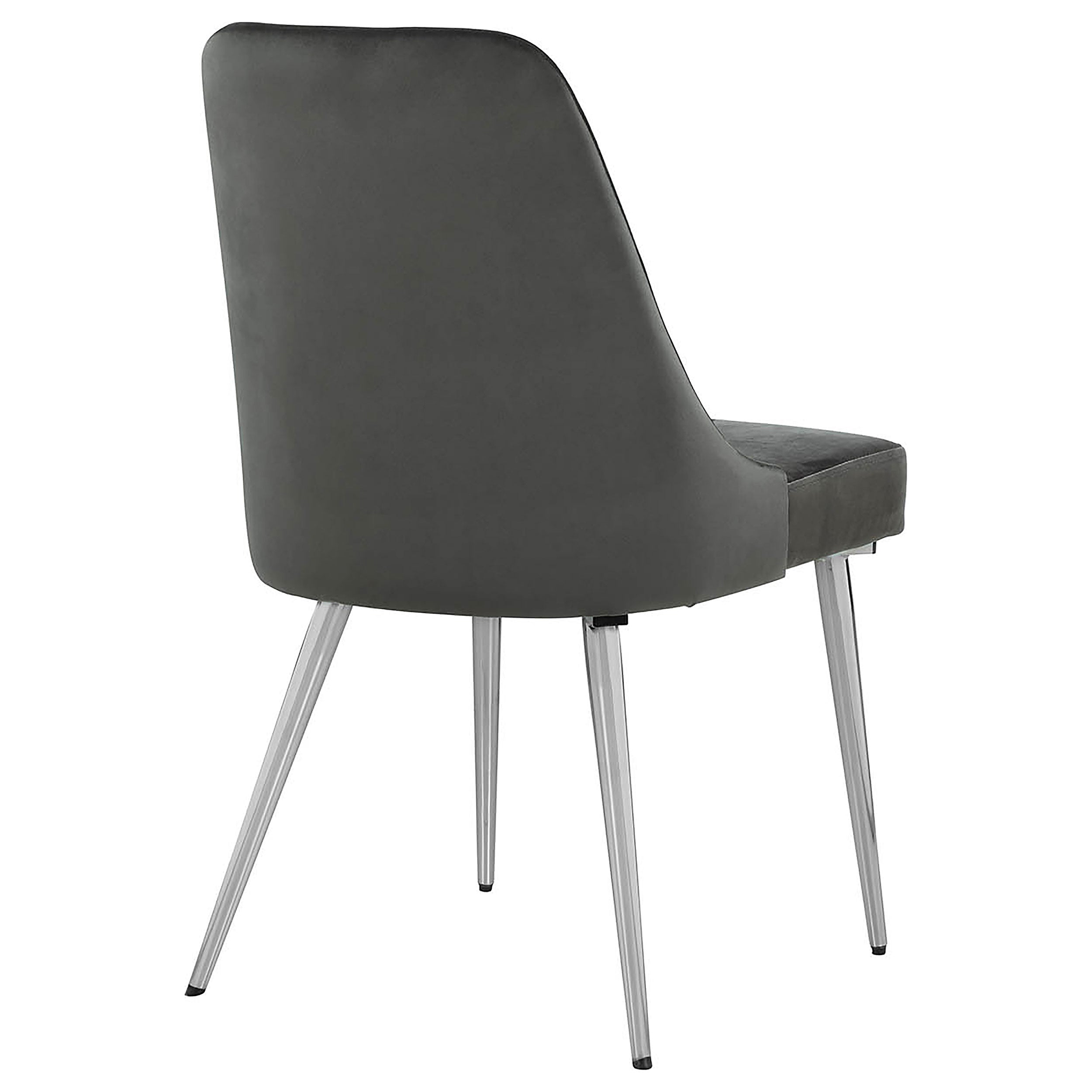 Cabianca Upholstered Dining Side Chair Grey (Set of 2) — view 9