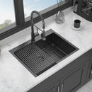 Topmount Kitchen Sink 16 Gauge, Single Bowl