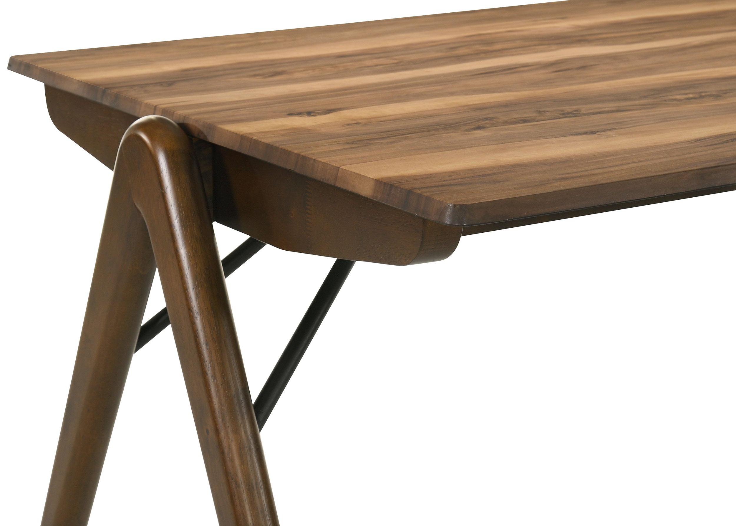 Randolph 5-piece Rectangular Dining Table Sheesham and Brown — view 7