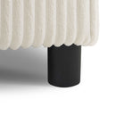 Sectional With Bluetooth Speakers L Shaped Couch With Console USB Charger, Cup Holders Storage Ottoman Deep And Wide Seat Cloud Sofa