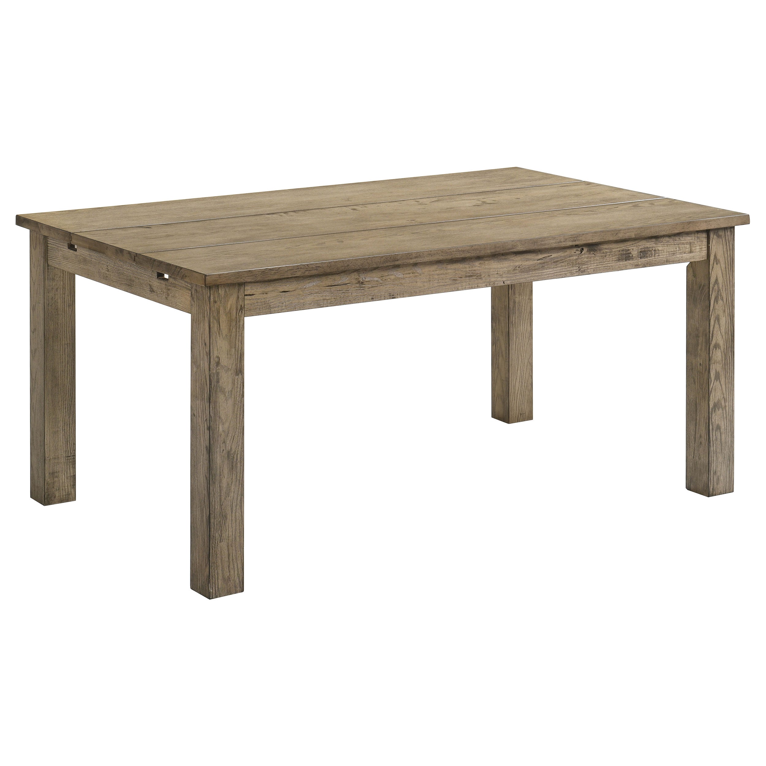 Cardova 87-inch Solid Wood Extension Dining Table Vineyard Oak — view 4