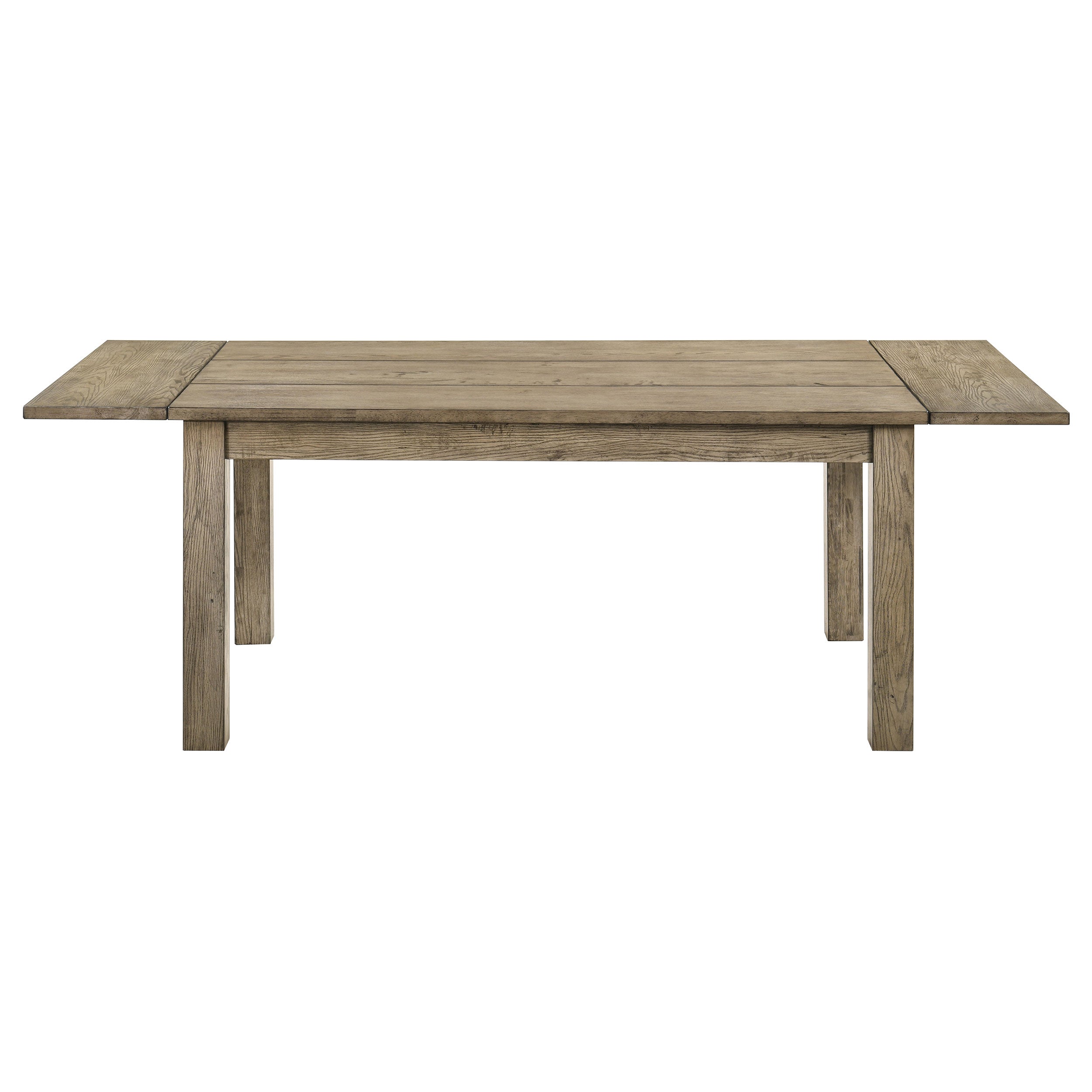 Cardova 87-inch Solid Wood Extension Dining Table Vineyard Oak — view 5