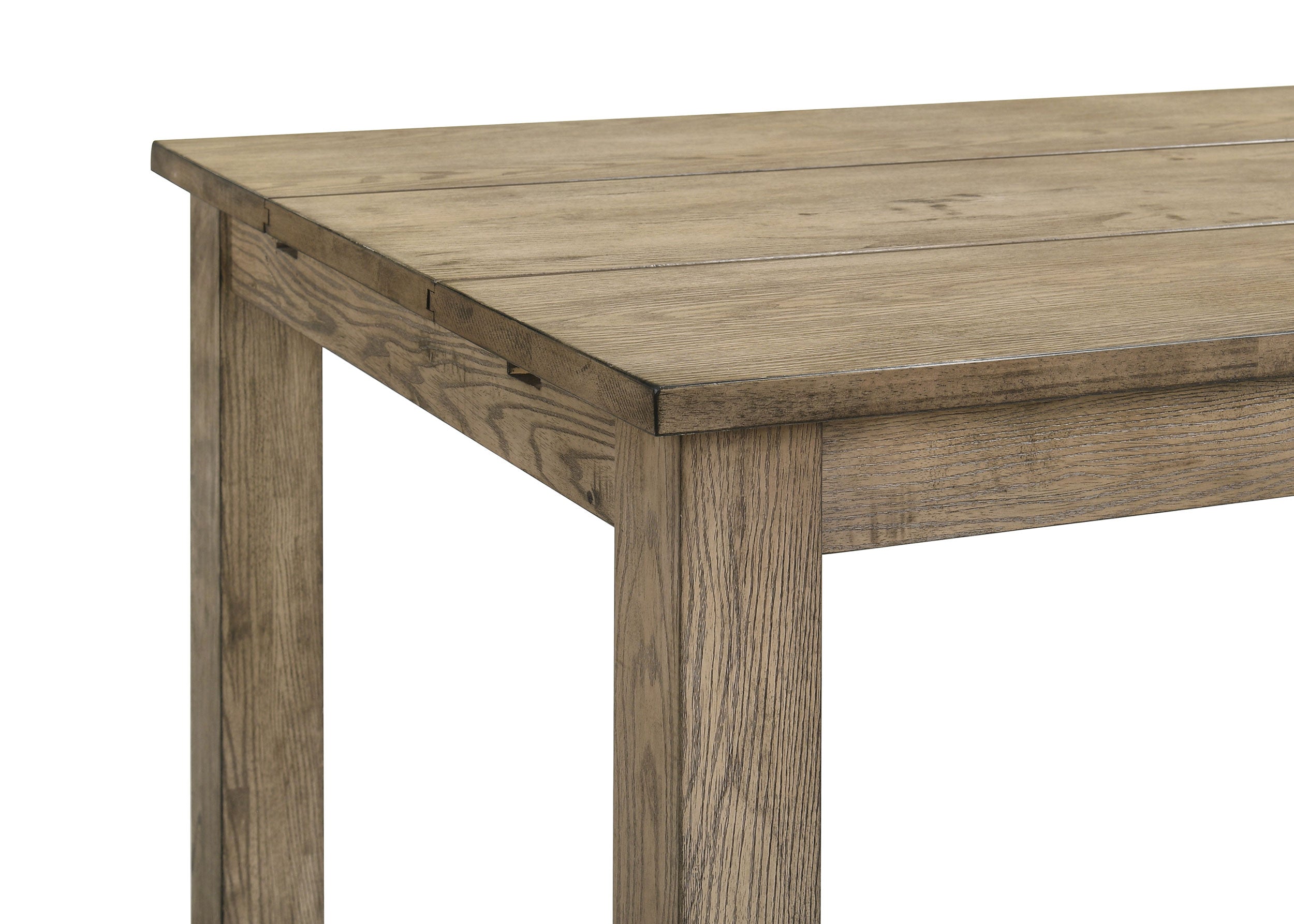 Cardova 87-inch Solid Wood Extension Dining Table Vineyard Oak — view 10