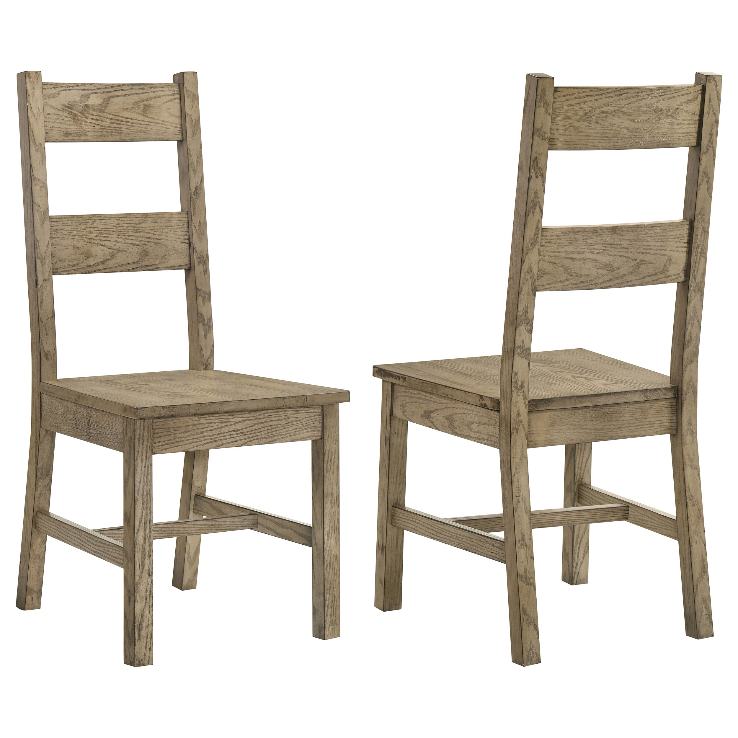 Cardova Solid Wood Dining Side Chair Vineyard Oak (Set of 2) — view 1