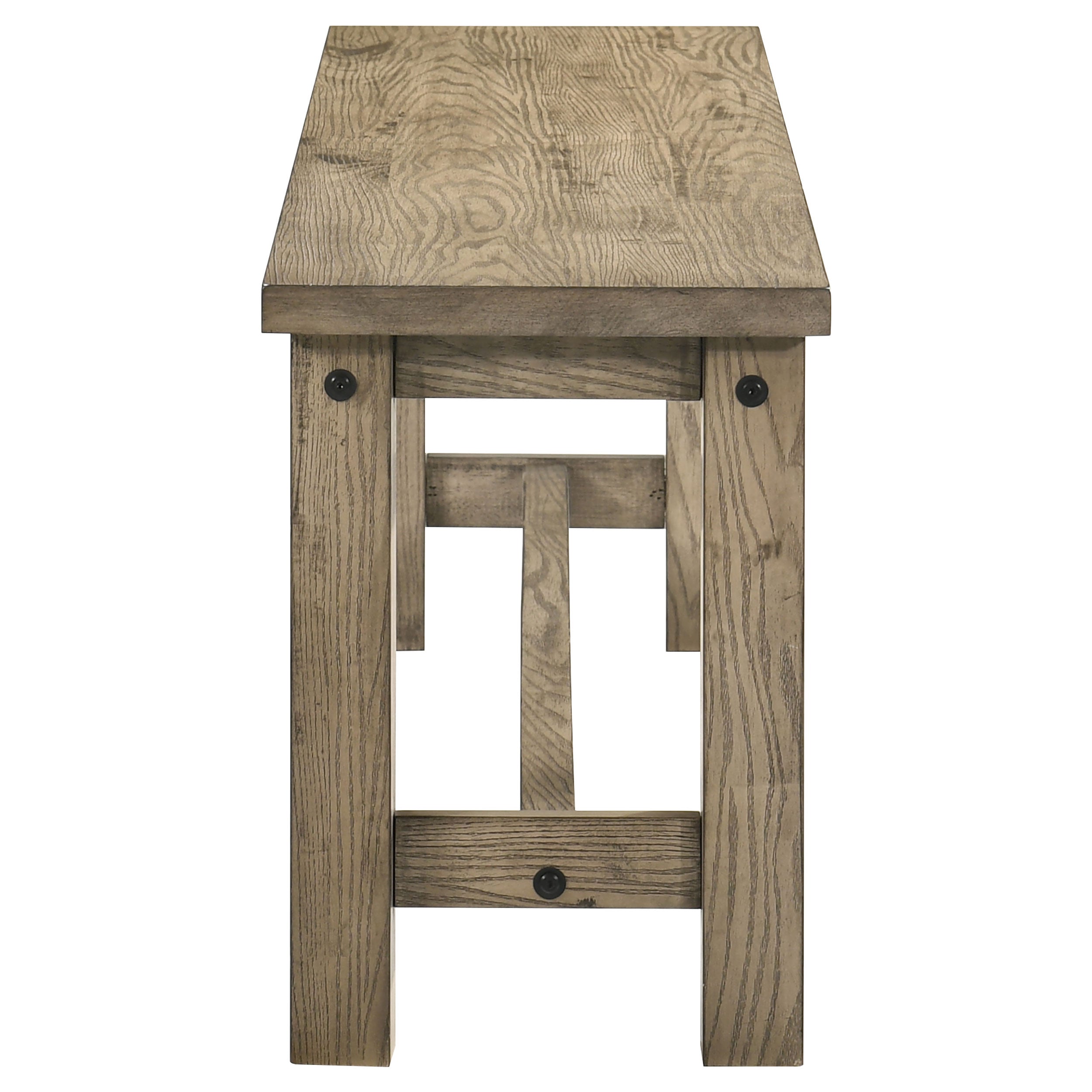 Cardova 51-inch Solid Wood Dining Bench Vineyard Oak — view 5