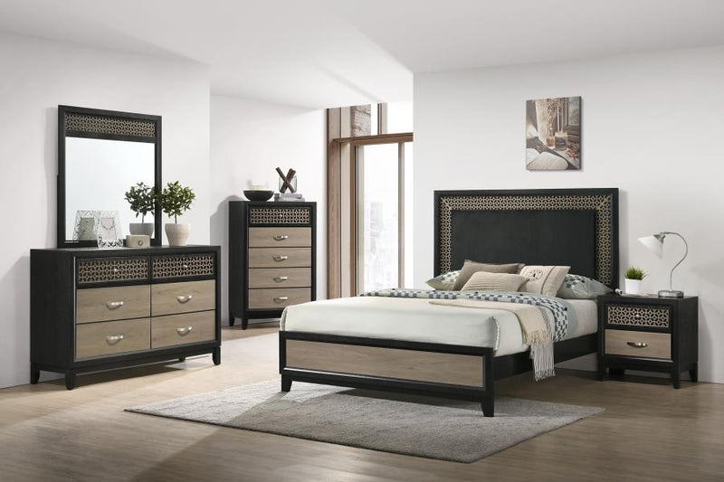 Valencia - Wood Panel Bed