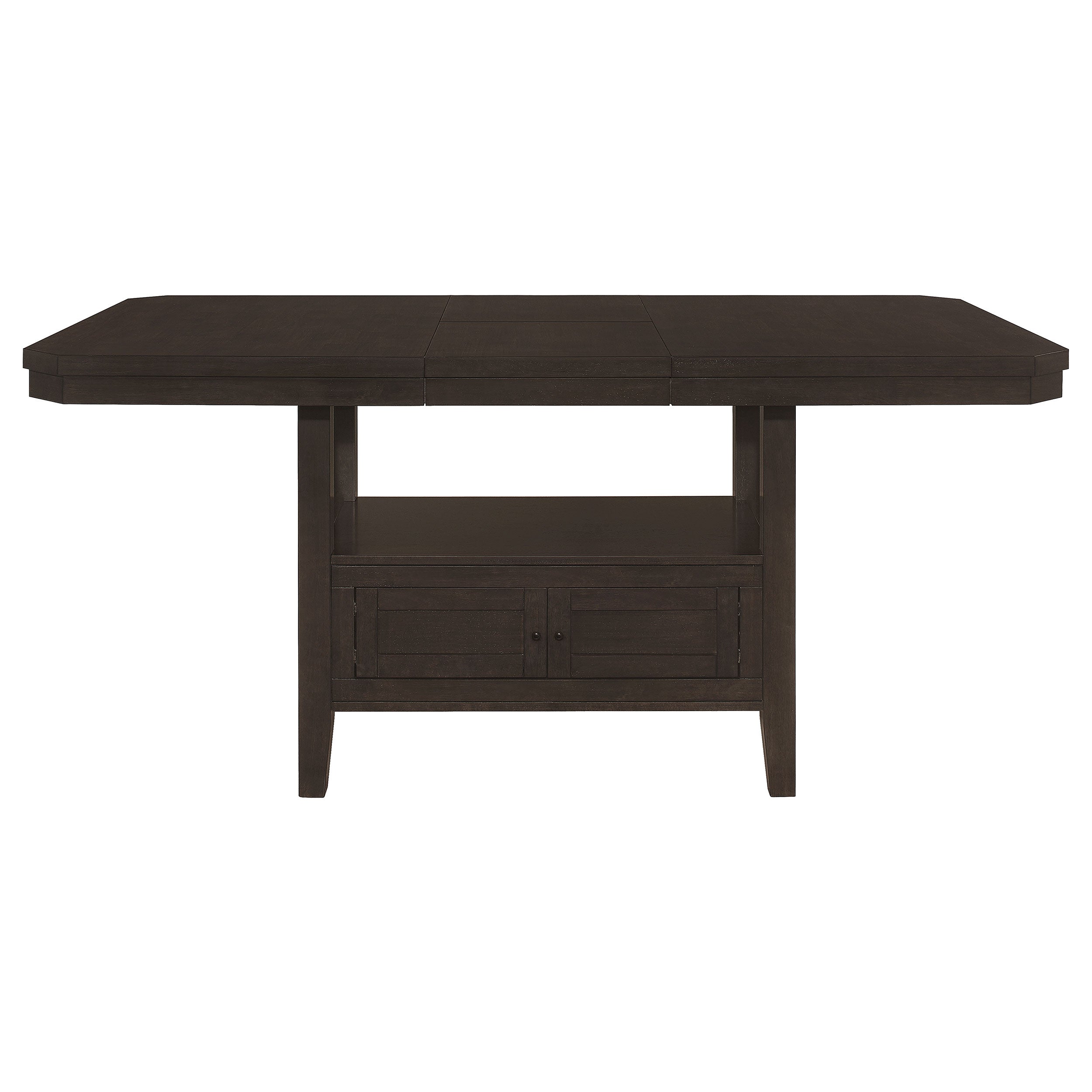 Prentiss 78-inch Extension Counter Dining Table Cappuccino — view 5
