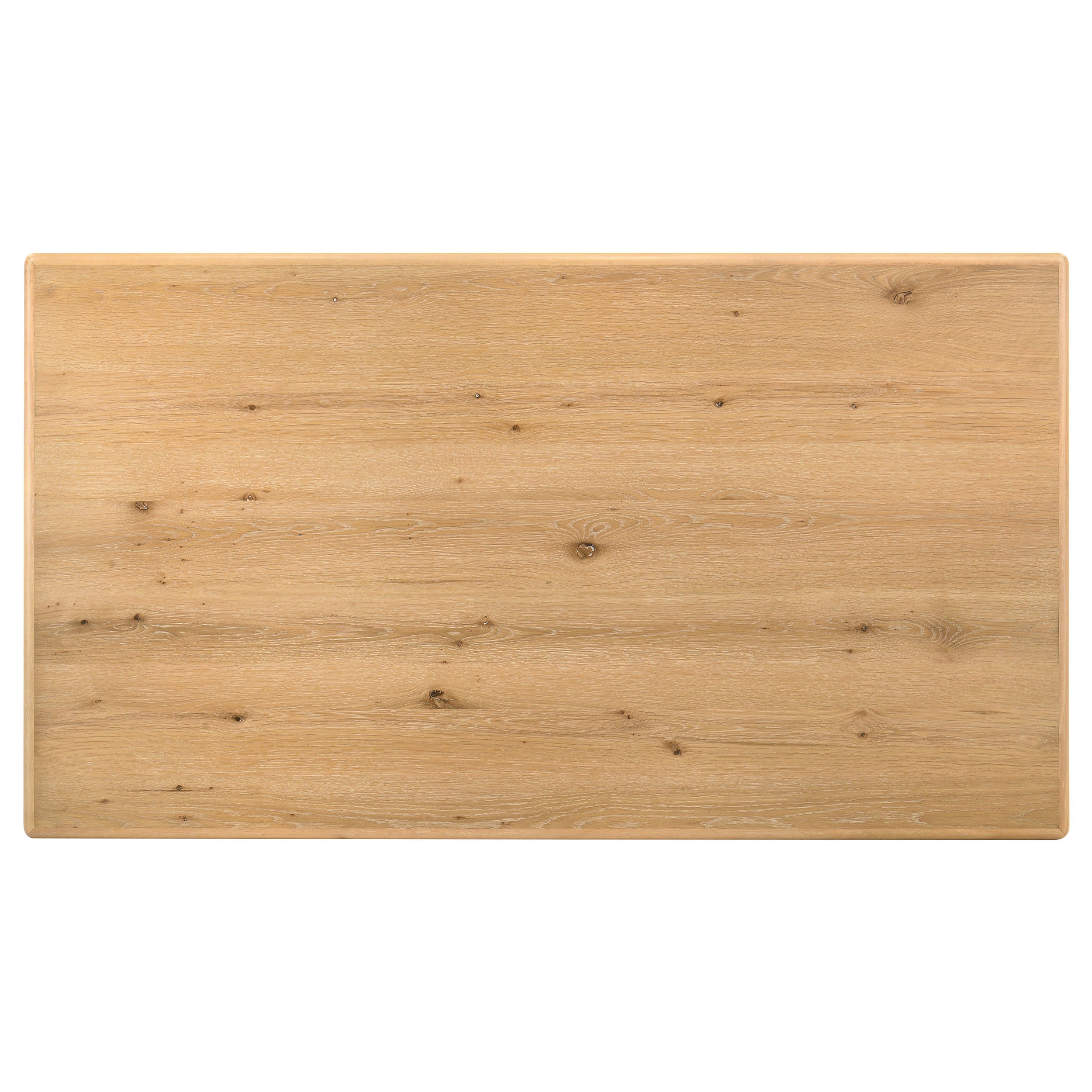 Duncan 7-piece Rectangular Wood Dining Table Set Washed Oak — view 6