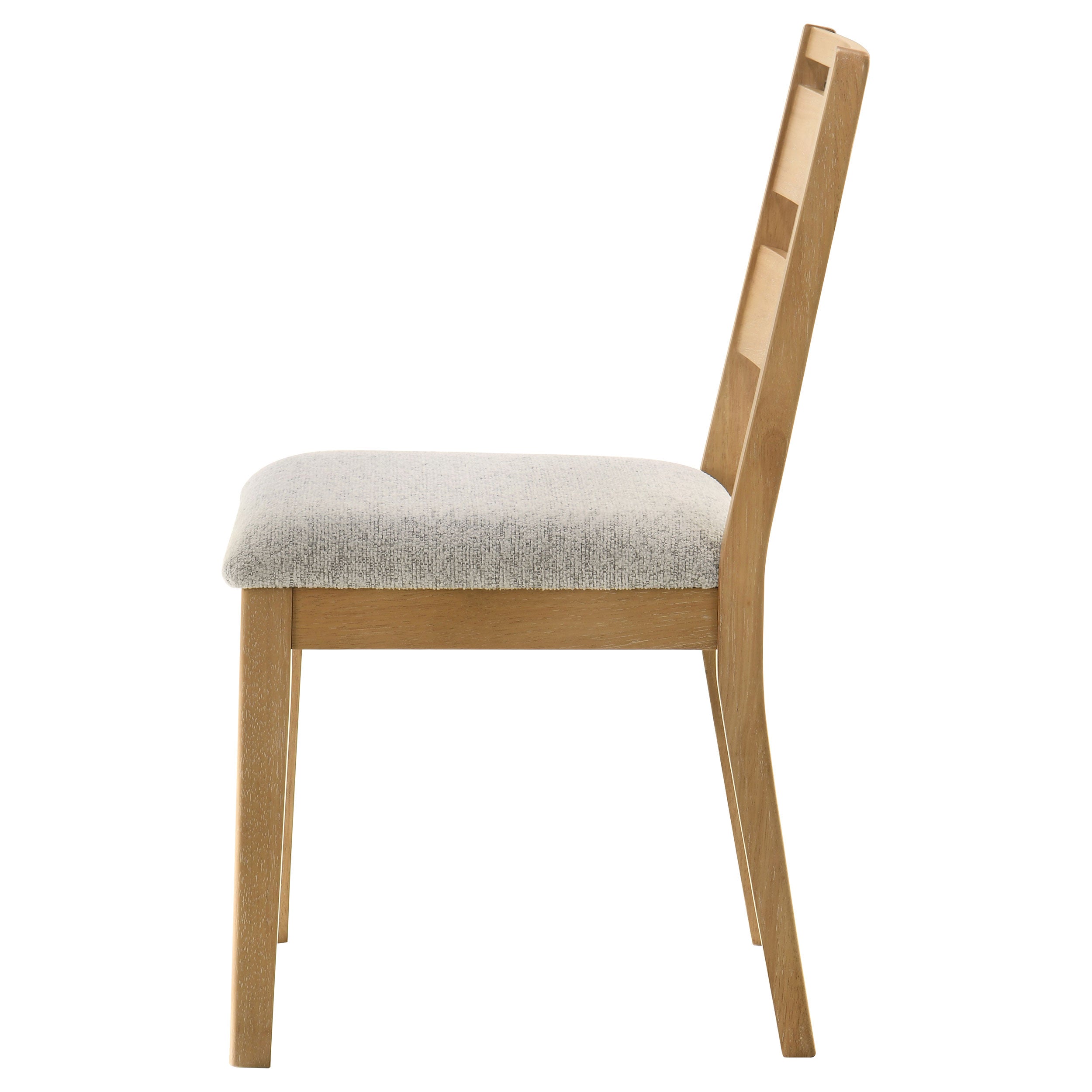 Duncan Ladder Back Dining Side Chair Washed Oak (Set of 2) — view 6