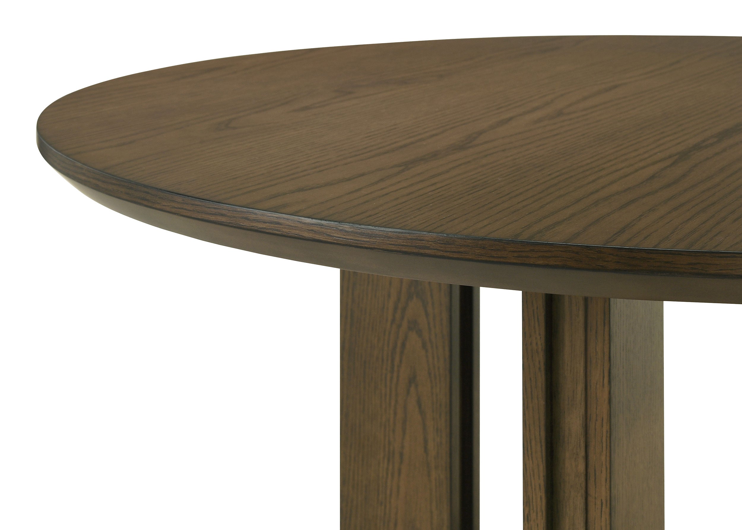 Ottowa 5-piece Round Wood Dining Room Table Set Brown — view 9