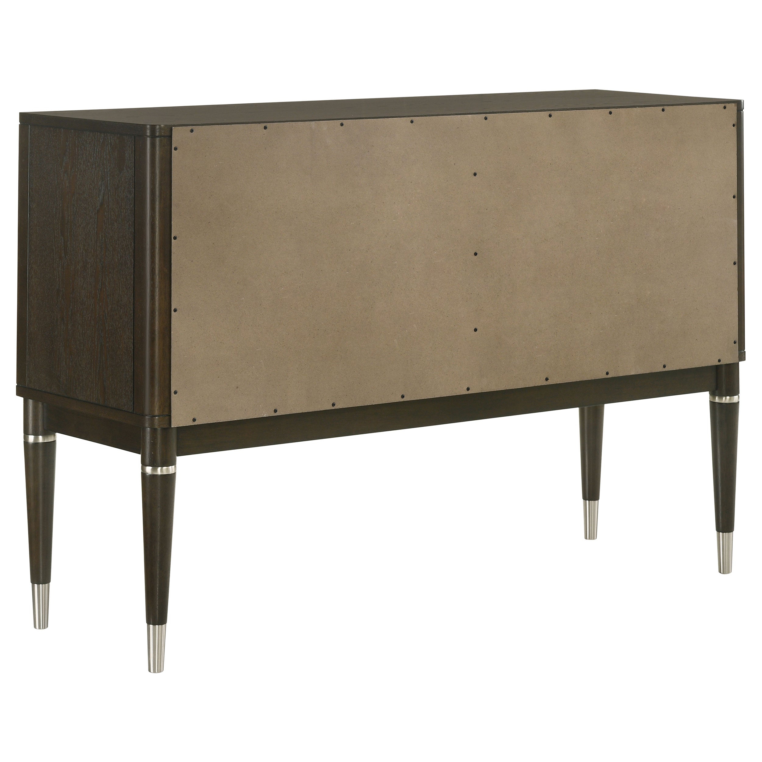 Reseda 4-door Dining Sideboard Server with Shelves Ash Brown — view 7