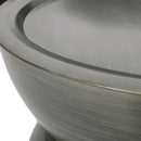 Sparling - Modern Iron Hourglass Coffee Table