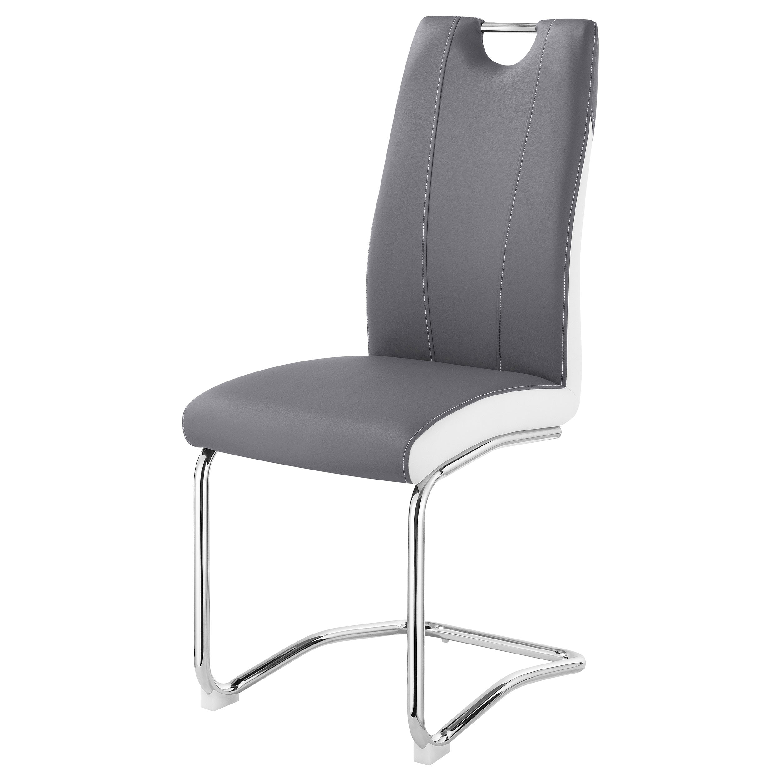 Brooklyn Upholstered Dining Side Chair Grey (Set of 4) — view 5