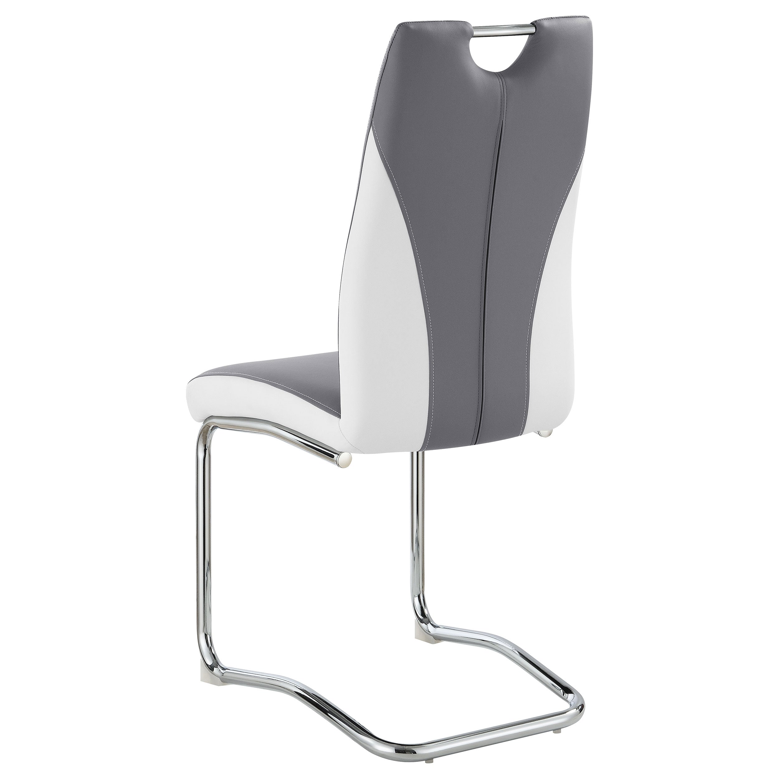 Brooklyn Upholstered Dining Side Chair Grey (Set of 4) — view 7