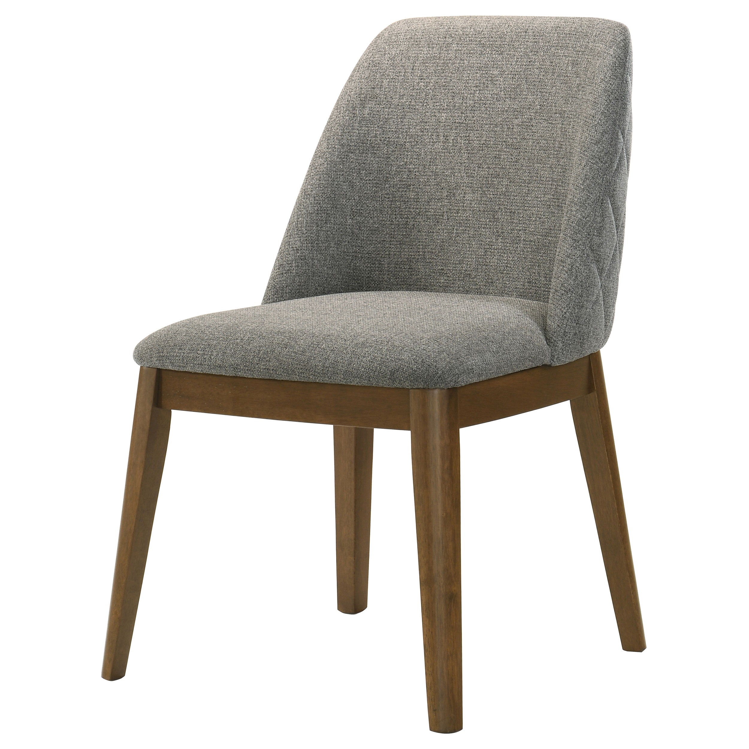 Franklin Upholstered Dining Side Chair Grey (Set of 2) — view 5