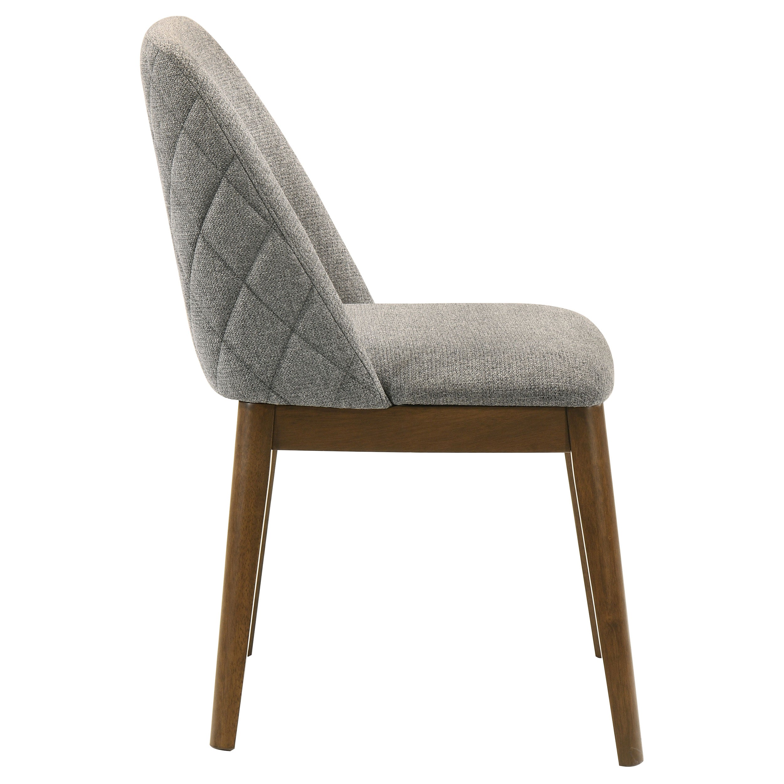 Franklin Upholstered Dining Side Chair Grey (Set of 2) — view 9