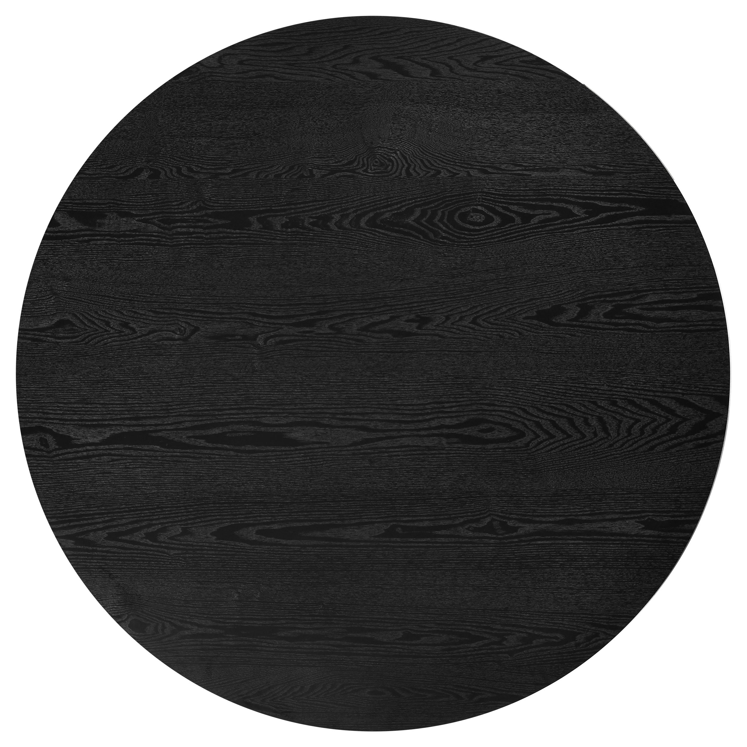 Hamlyn 5-piece Round Wood Dining Set Cream and Black — view 3