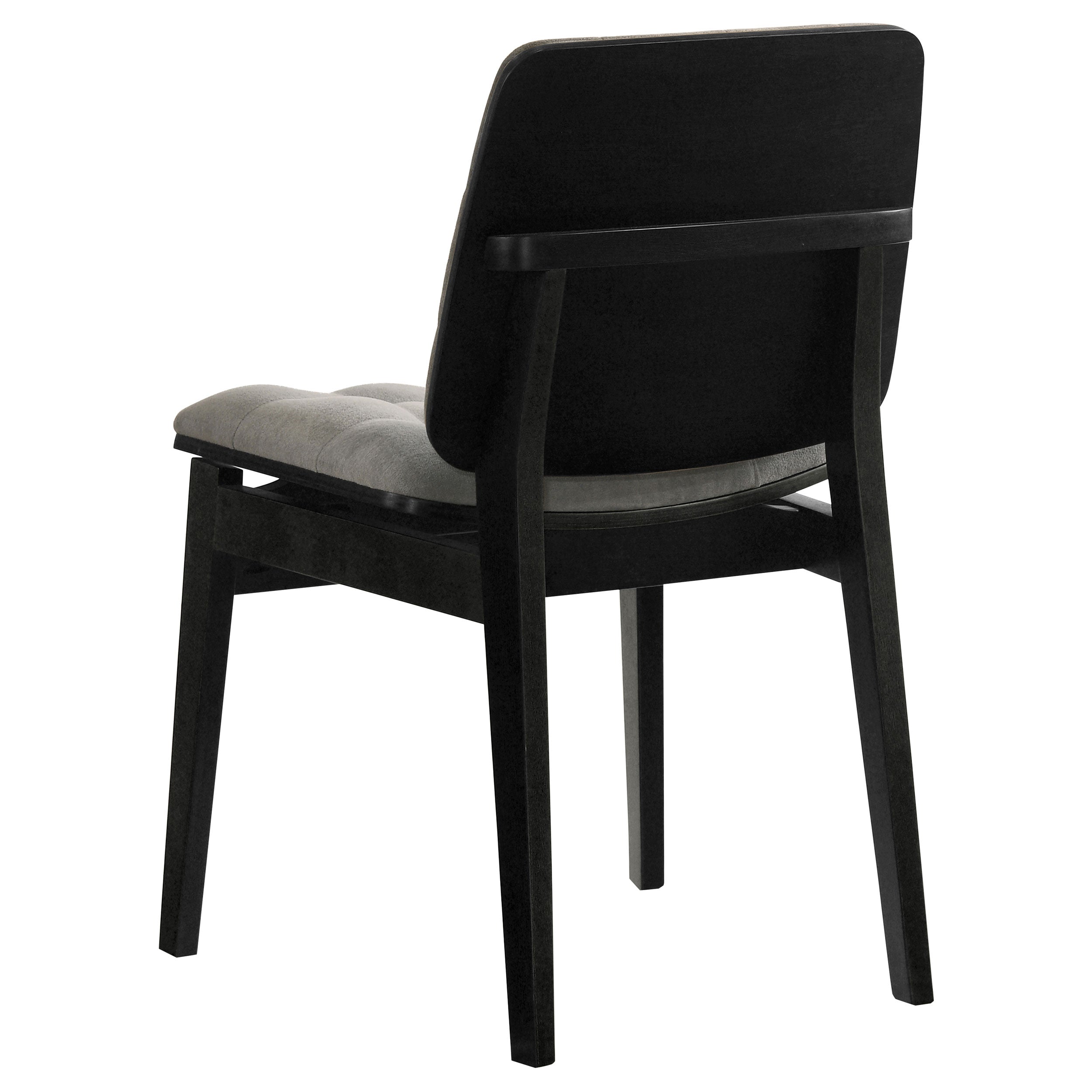 Hamlyn 5-piece Round Wood Dining Set Grey and Black — view 6