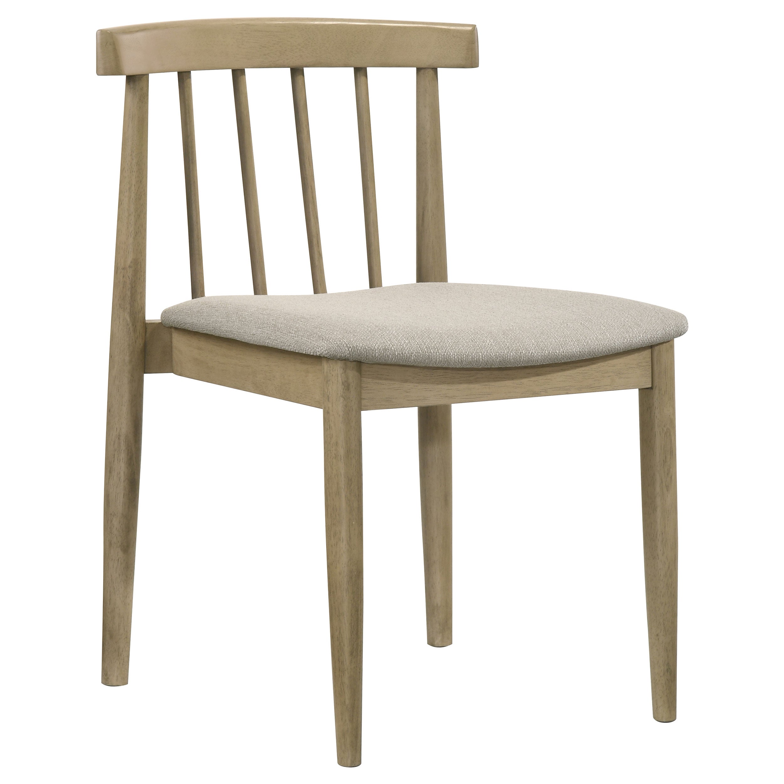 Hamlyn 5-piece Round Wood Dining Set Wheat and Natural Oak — view 5
