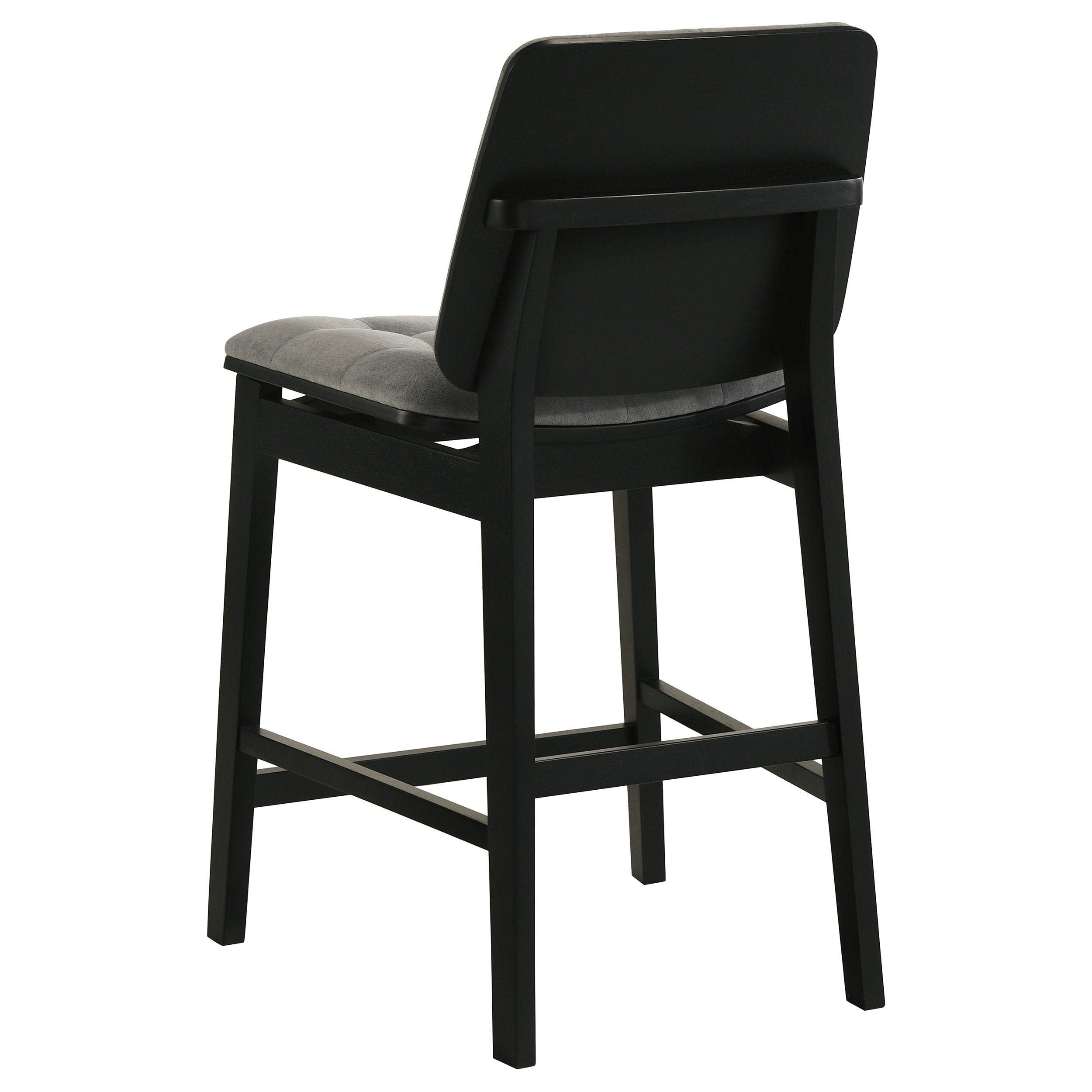 Hamlyn 5-piece Round Wood Counter Height Dining Set Grey and Black — view 7