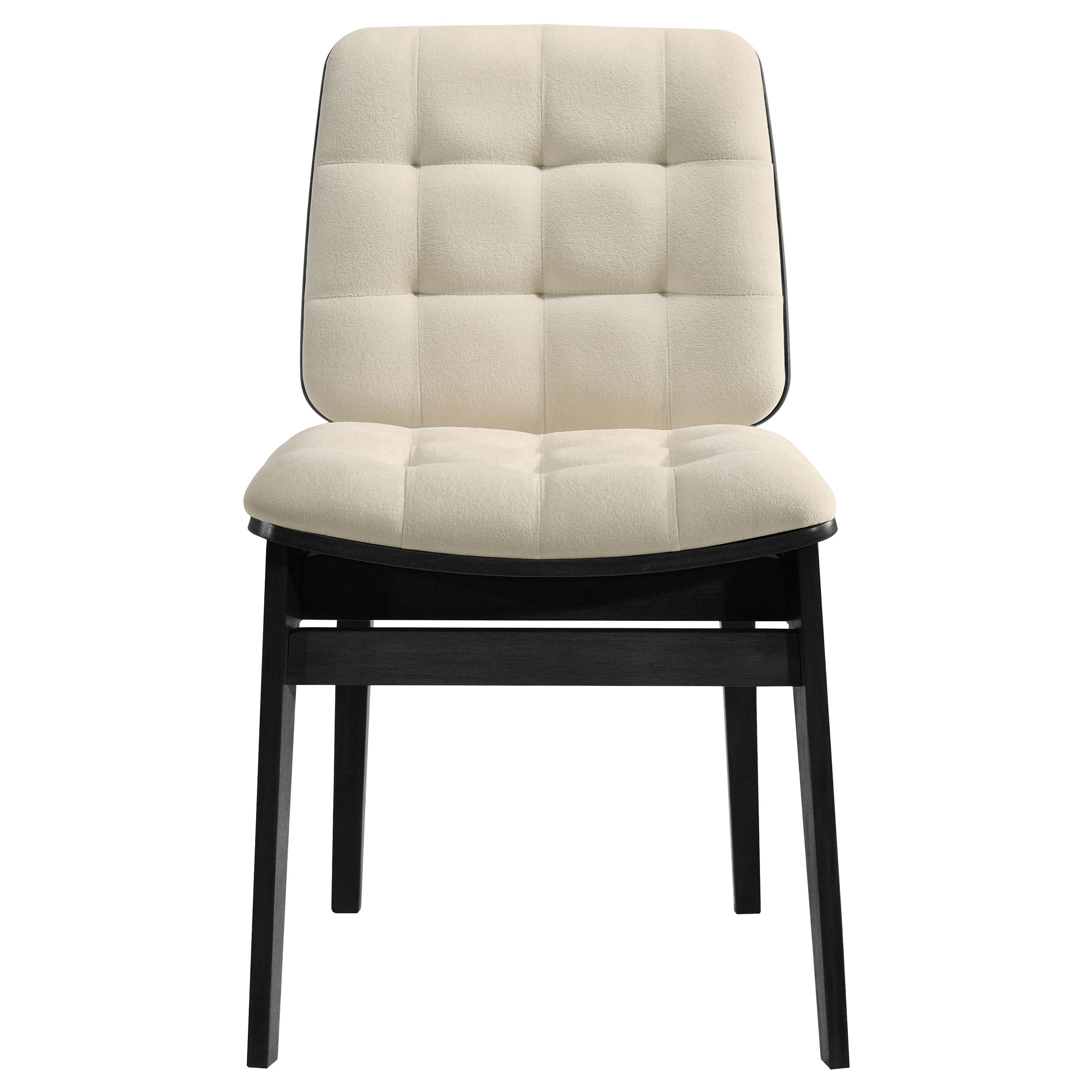 Strouse 5-piece Dining Set Cream and Black — view 7