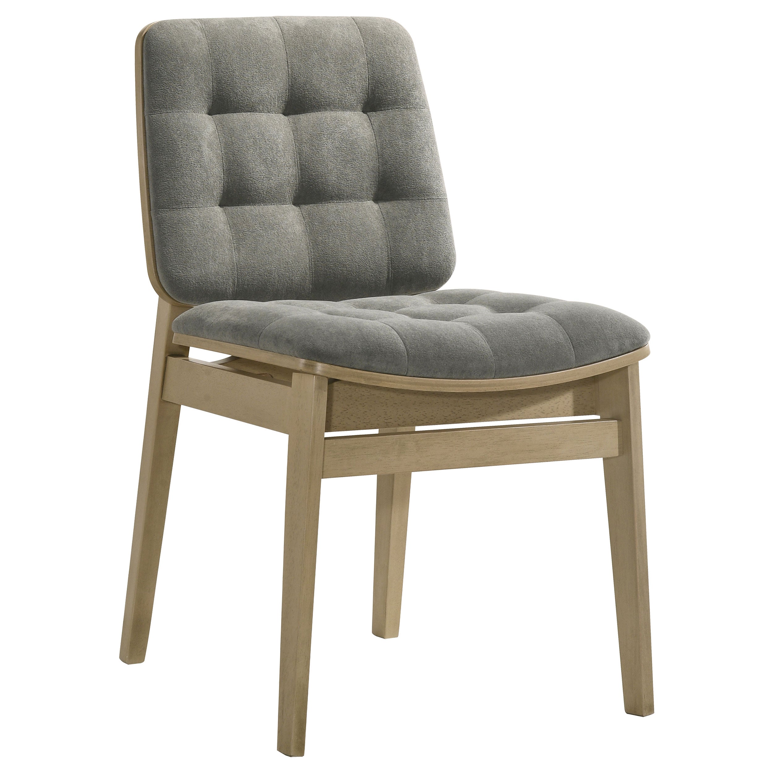 Strouse 5-piece Dining Set Grey and Natural Oak — view 6