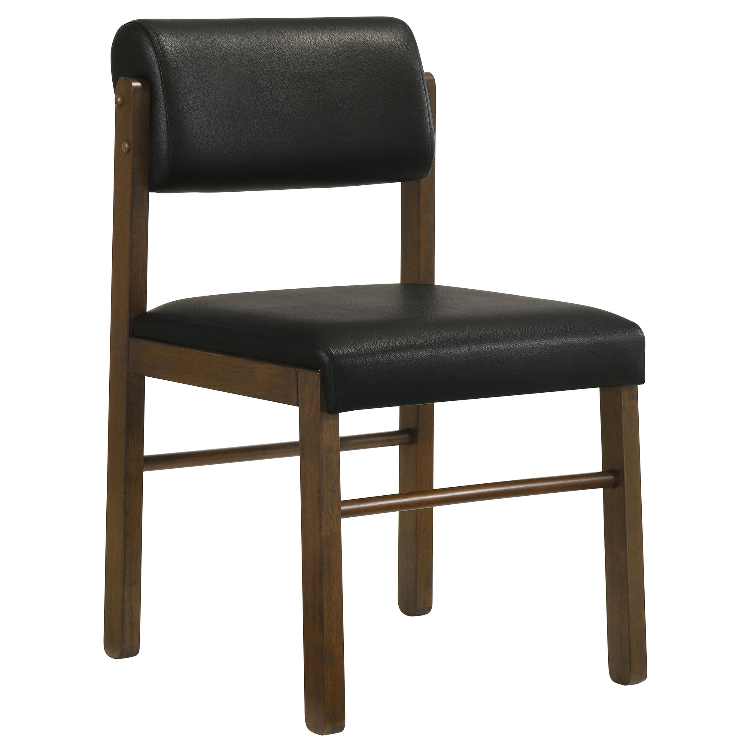 Strouse 5-piece Dining Set Black and Walnut — view 8