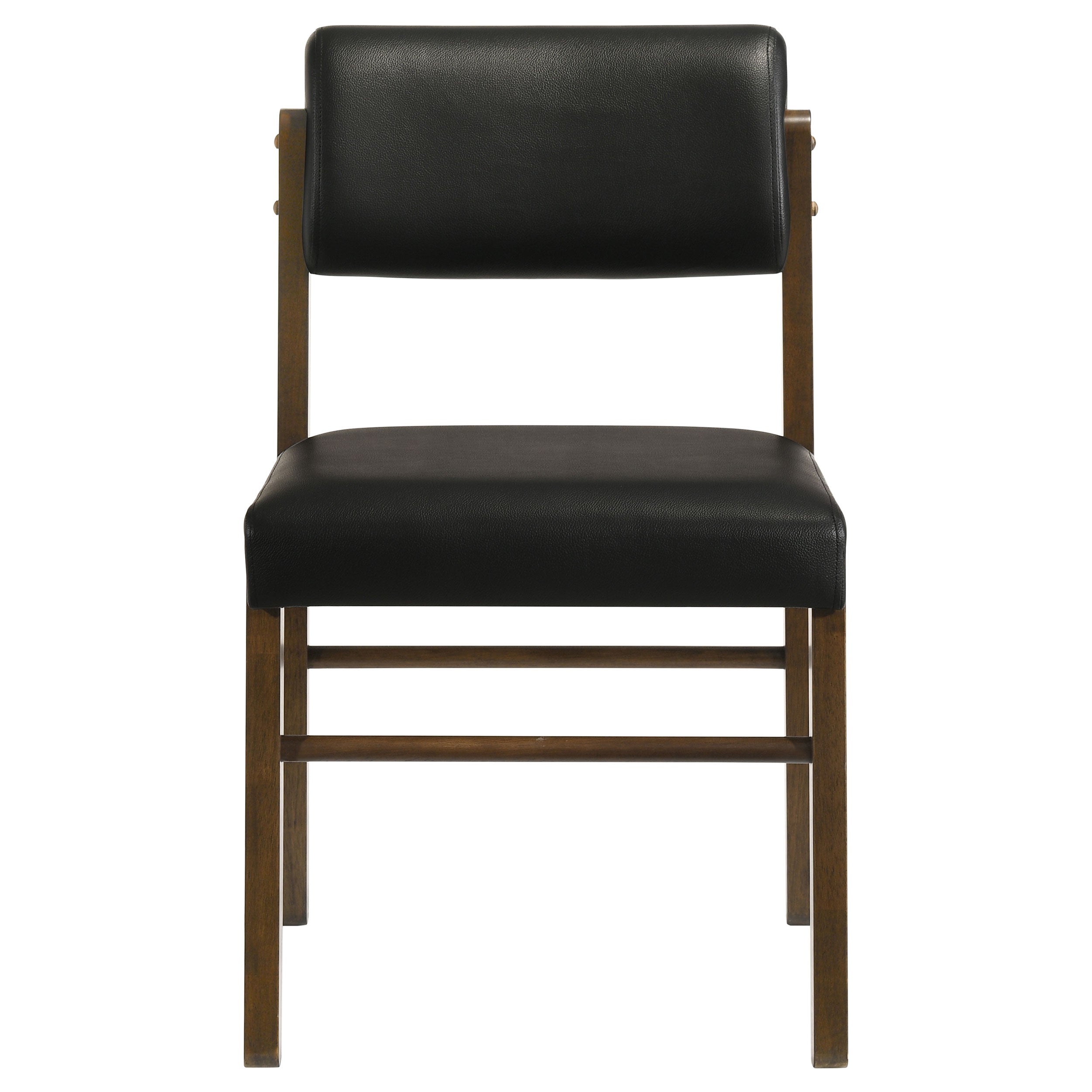 Strouse 5-piece Dining Set Black and Walnut — view 9
