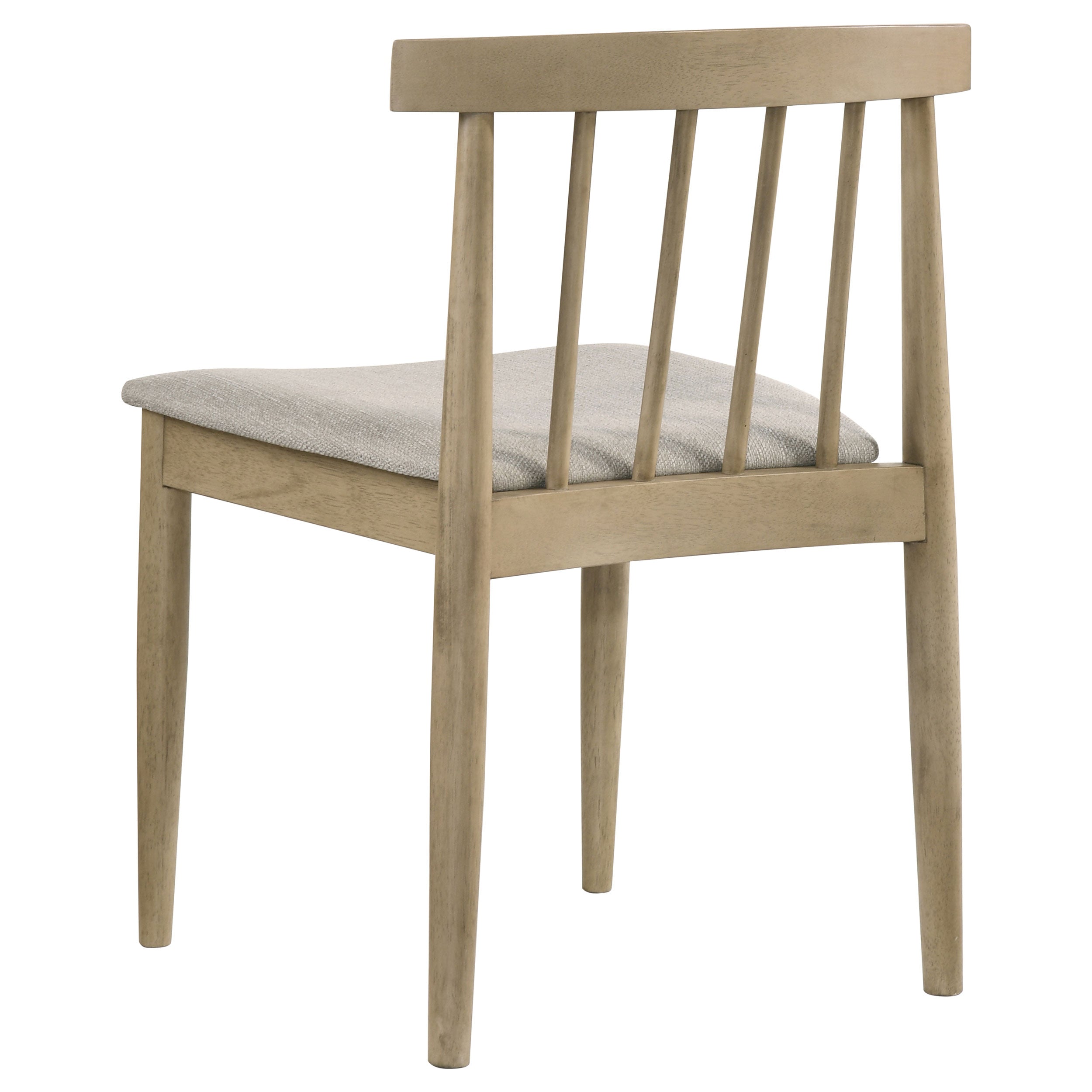 Cullen Dining Side Chair Upholstered Seat Natural Oak (Set of 2) — view 7