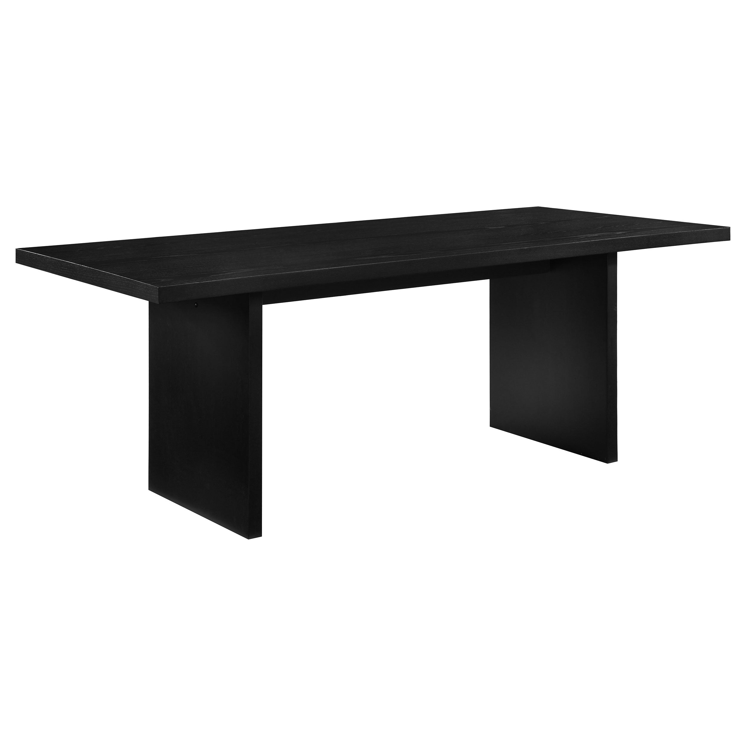 Decker 7-piece 82-inch Rectangular Dining Set Black — view 1