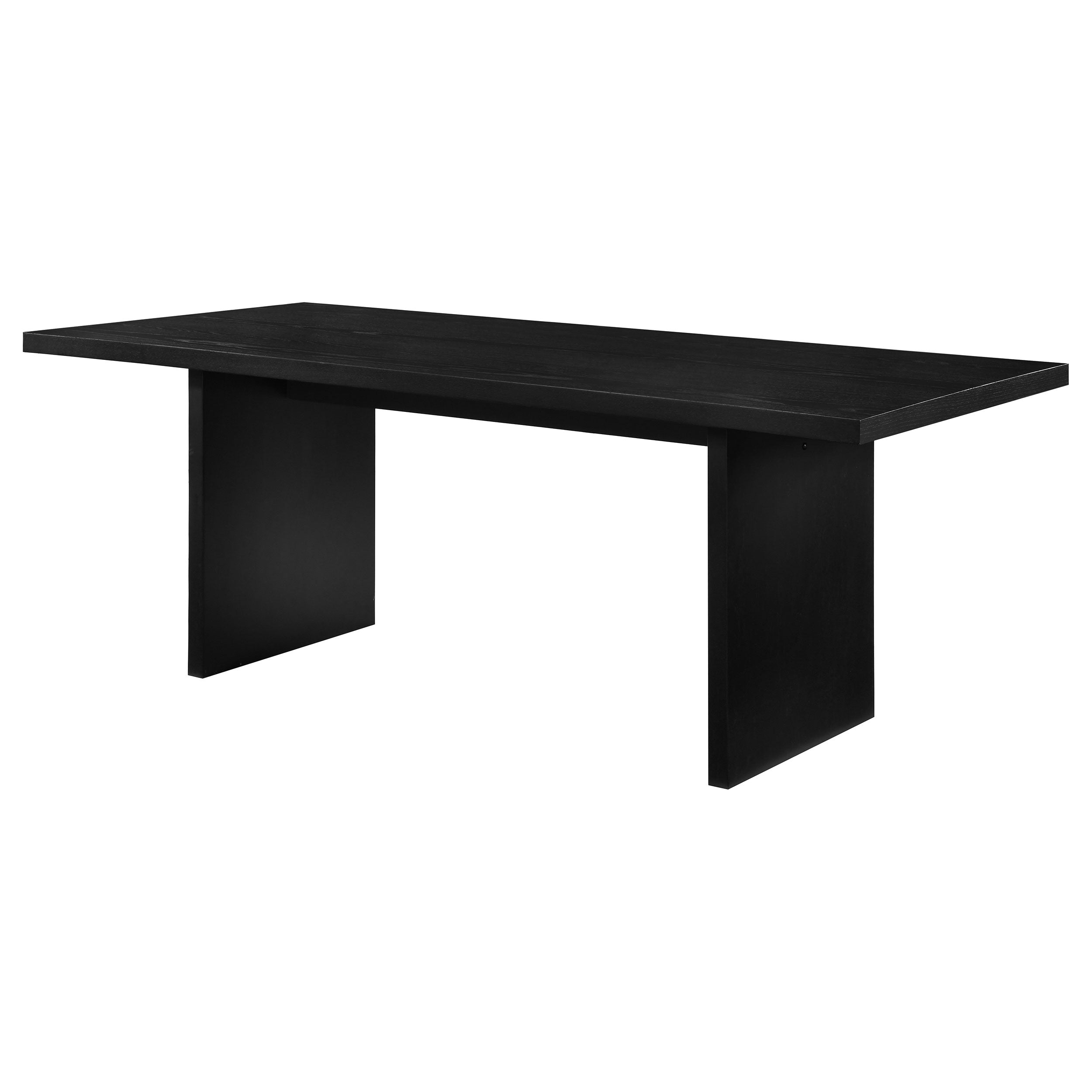 Decker 82-inch Rectangular Wood Dining Table Black — view 3