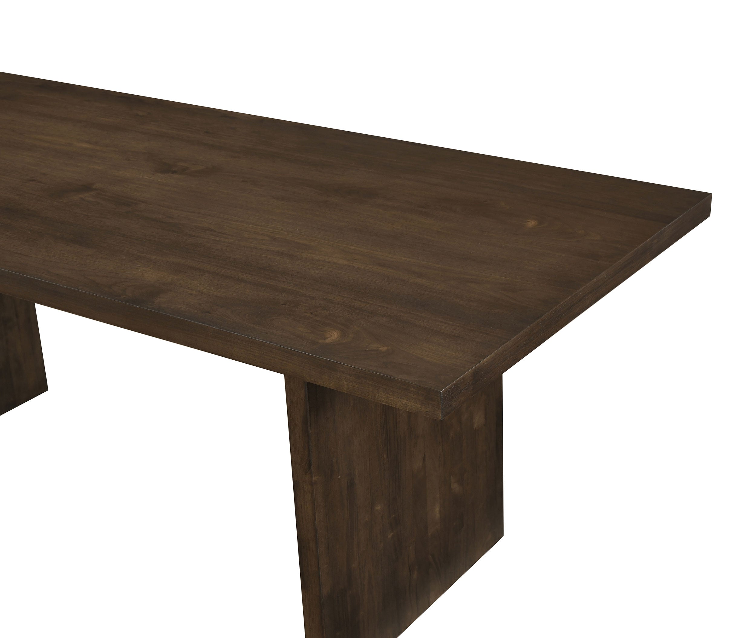 Decker 7-piece 82-inch Rectangular Dining Set Wheat and Walnut — view 9