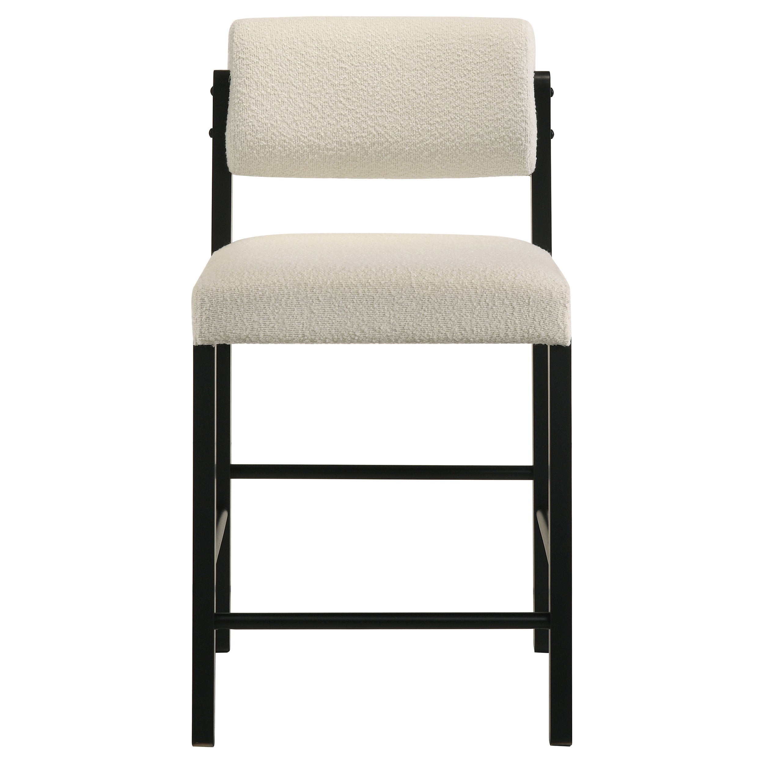 Decker 7-piece 70-inch Rectangular Counter Height Dining Set Cream and Black — view 8