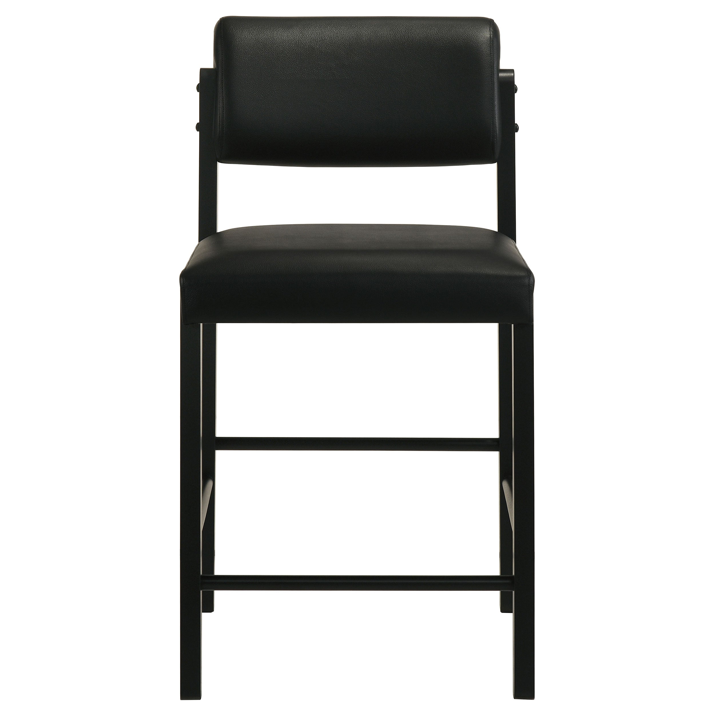 Decker 7-piece 70-inch Rectangular Counter Height Dining Set Black — view 8
