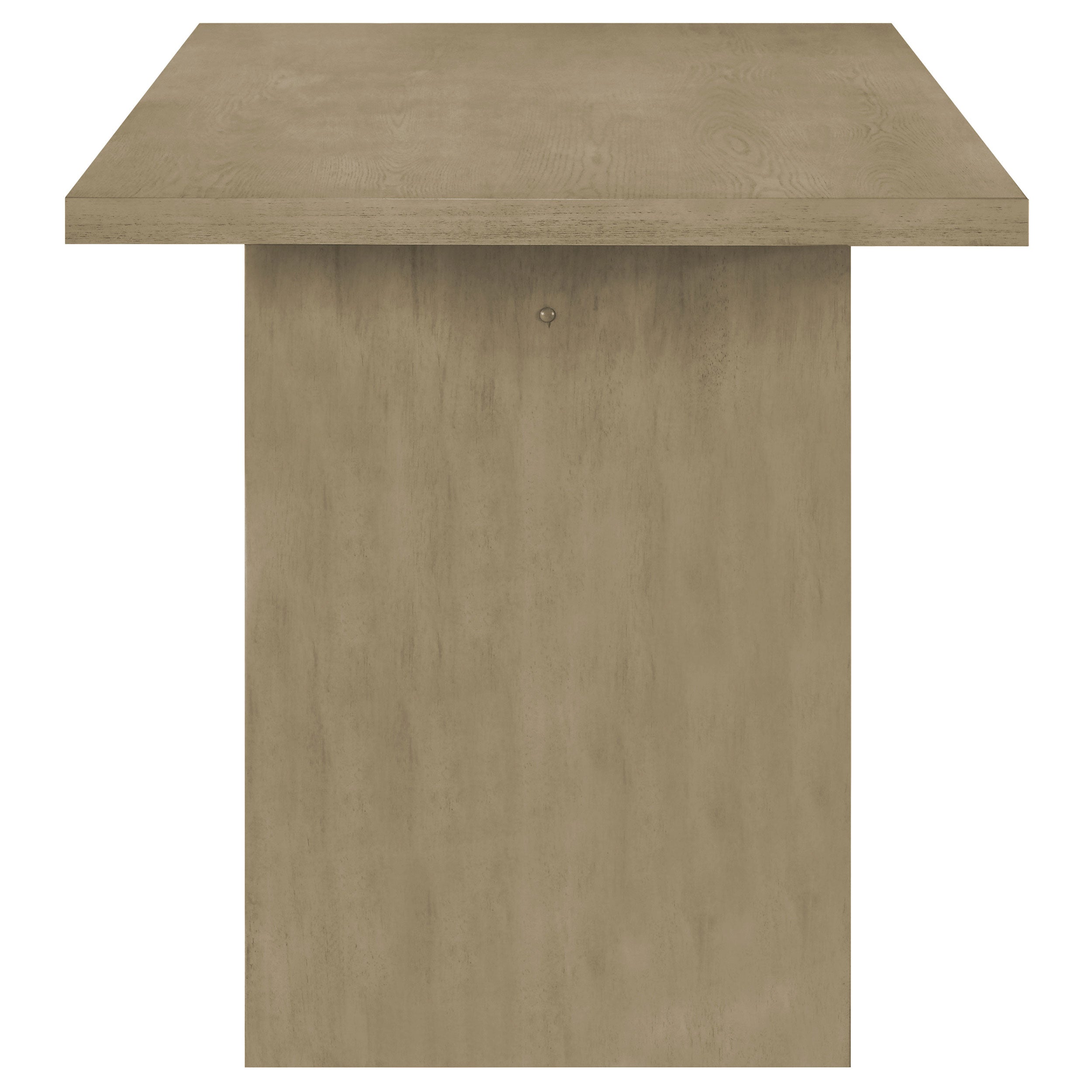 Decker 7-piece 70-inch Rectangular Counter Height Dining Set Grey and Natural Oak — view 4