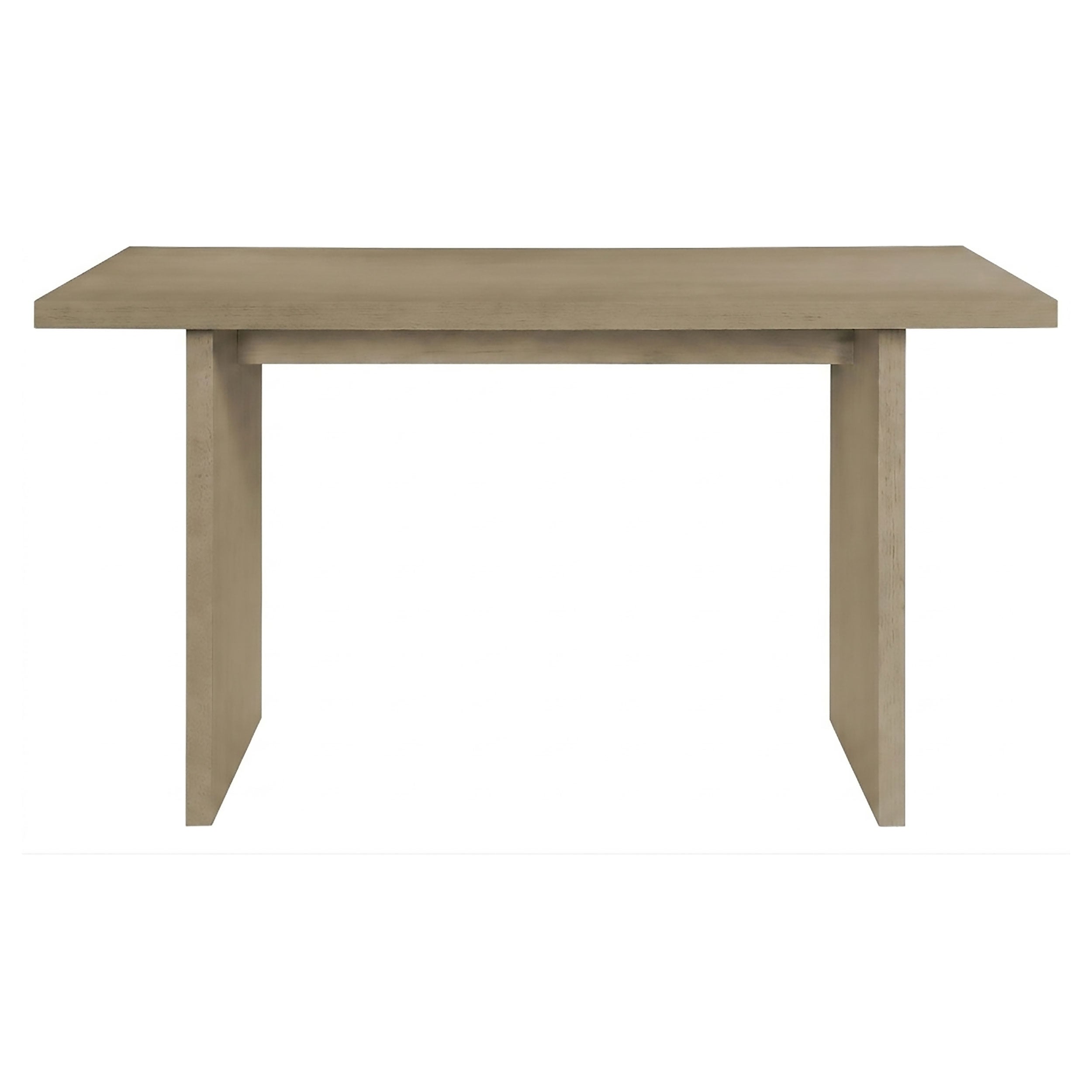 Decker 70-inch Rectangular Wood Counter Height Dining Table Natural Oak — view 2