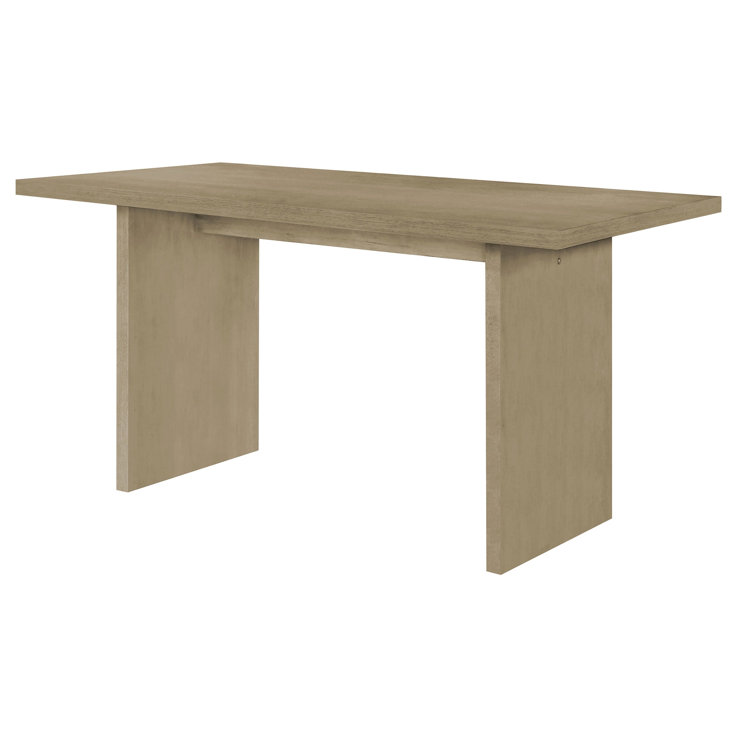 Decker 70-inch Rectangular Wood Counter Height Dining Table Natural Oak — view 3