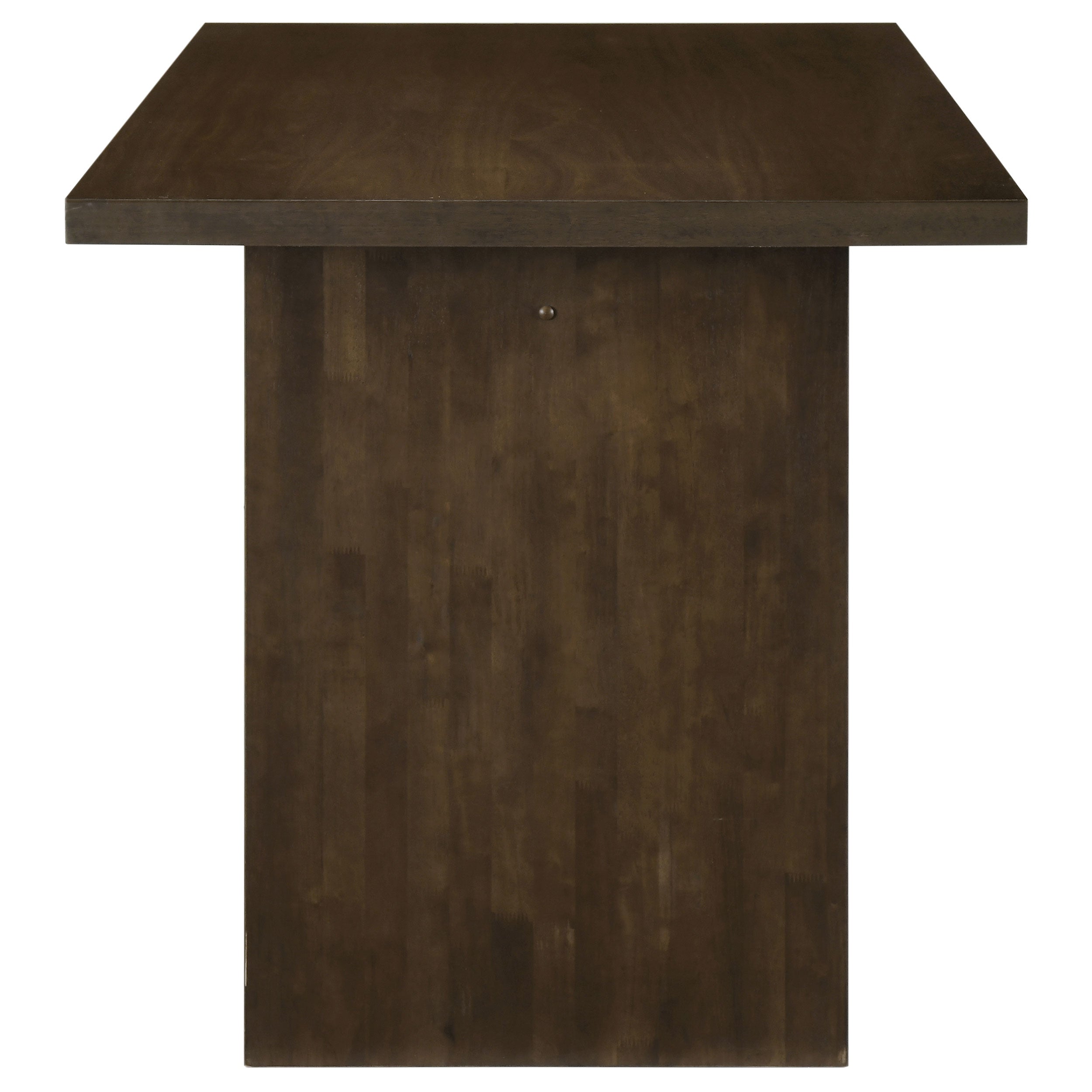Decker 7-piece 70-inch Rectangular Counter Height Dining Set Cream and Walnut — view 4