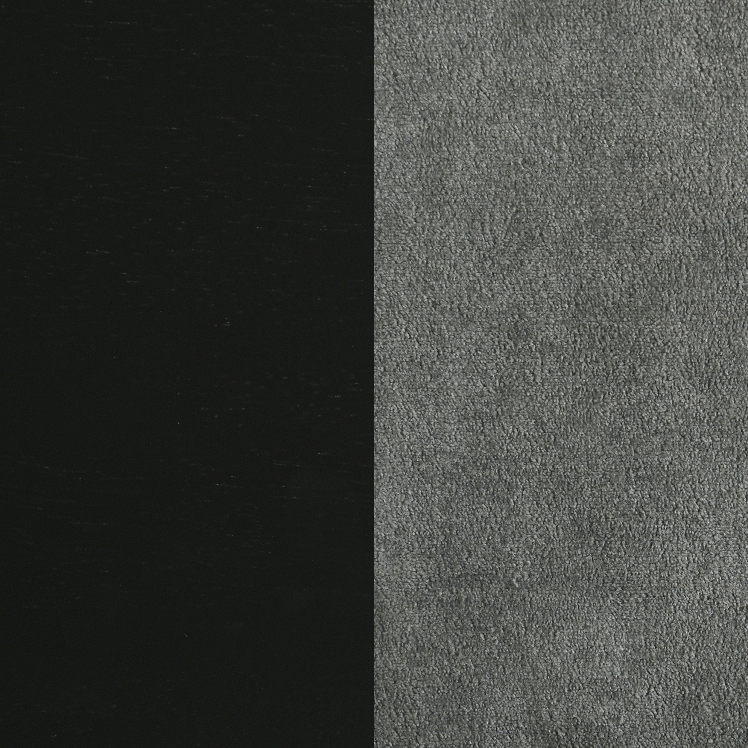Redbridge Velvet Upholstered Counter Chair Grey and Black (Set of 2) — view 12