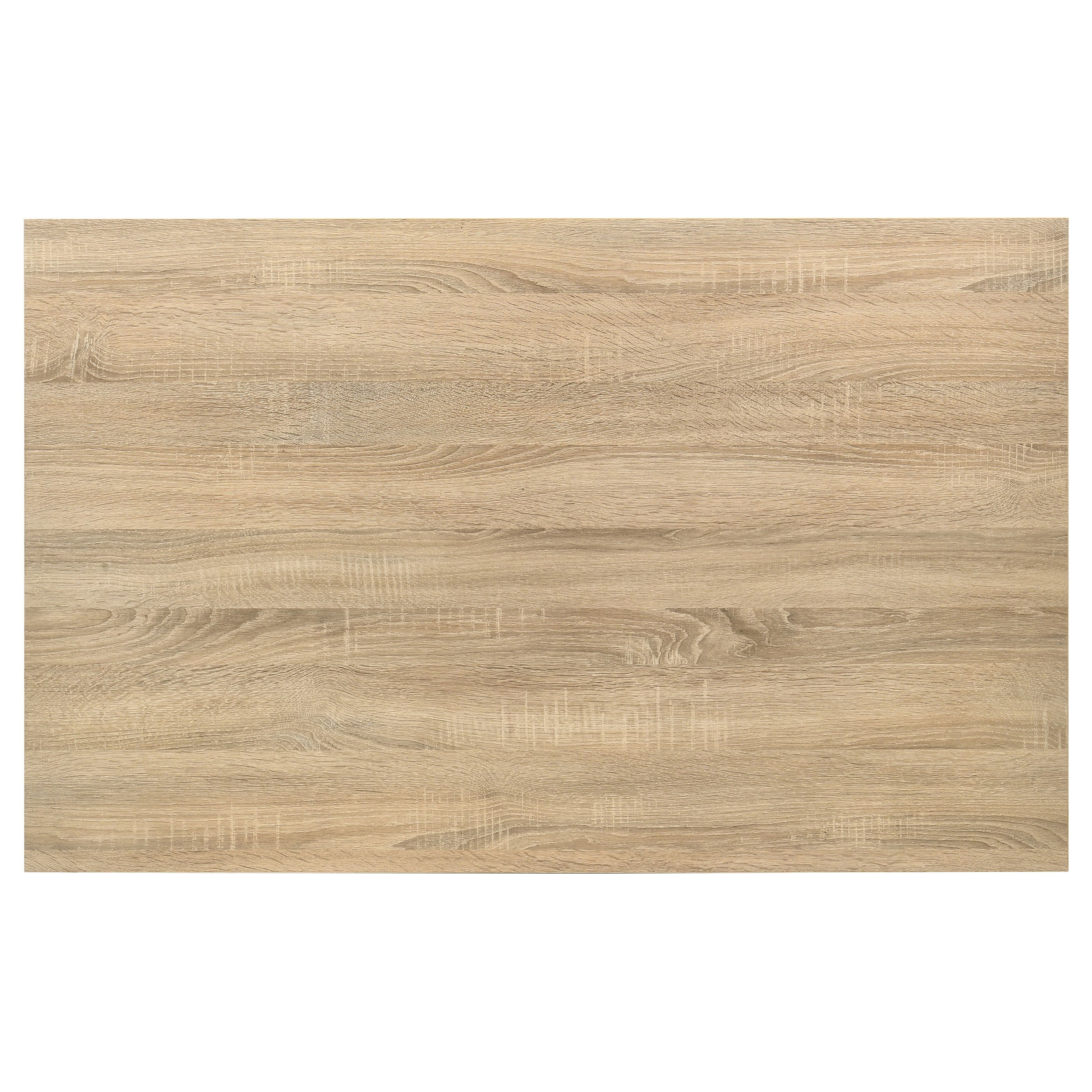 Garza Rectangular 47-inch Dining Table Greige Oak — view 5