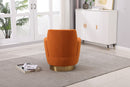 Teddy Swivel Barrel Chair, Swivel Accent Chairs Armchair For Living Room