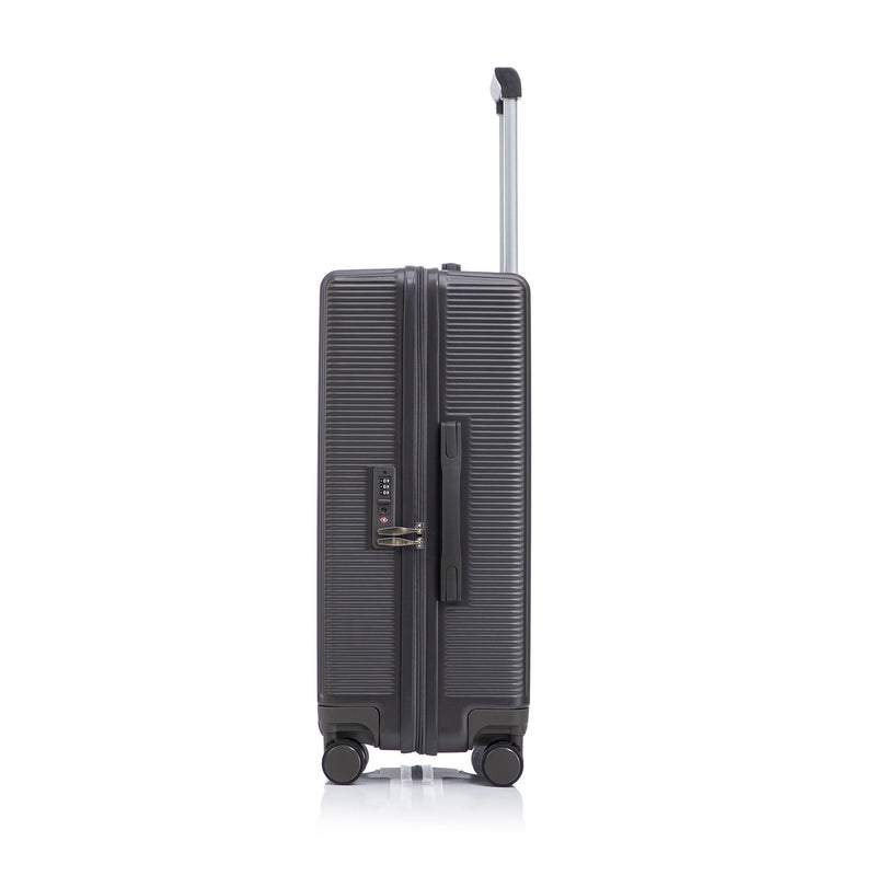 20" / 24" / 28" 3 Pieces / Set Spinner Wheel Luggage, Carry On Suitcase, Matching Color, TSA Combination Lock